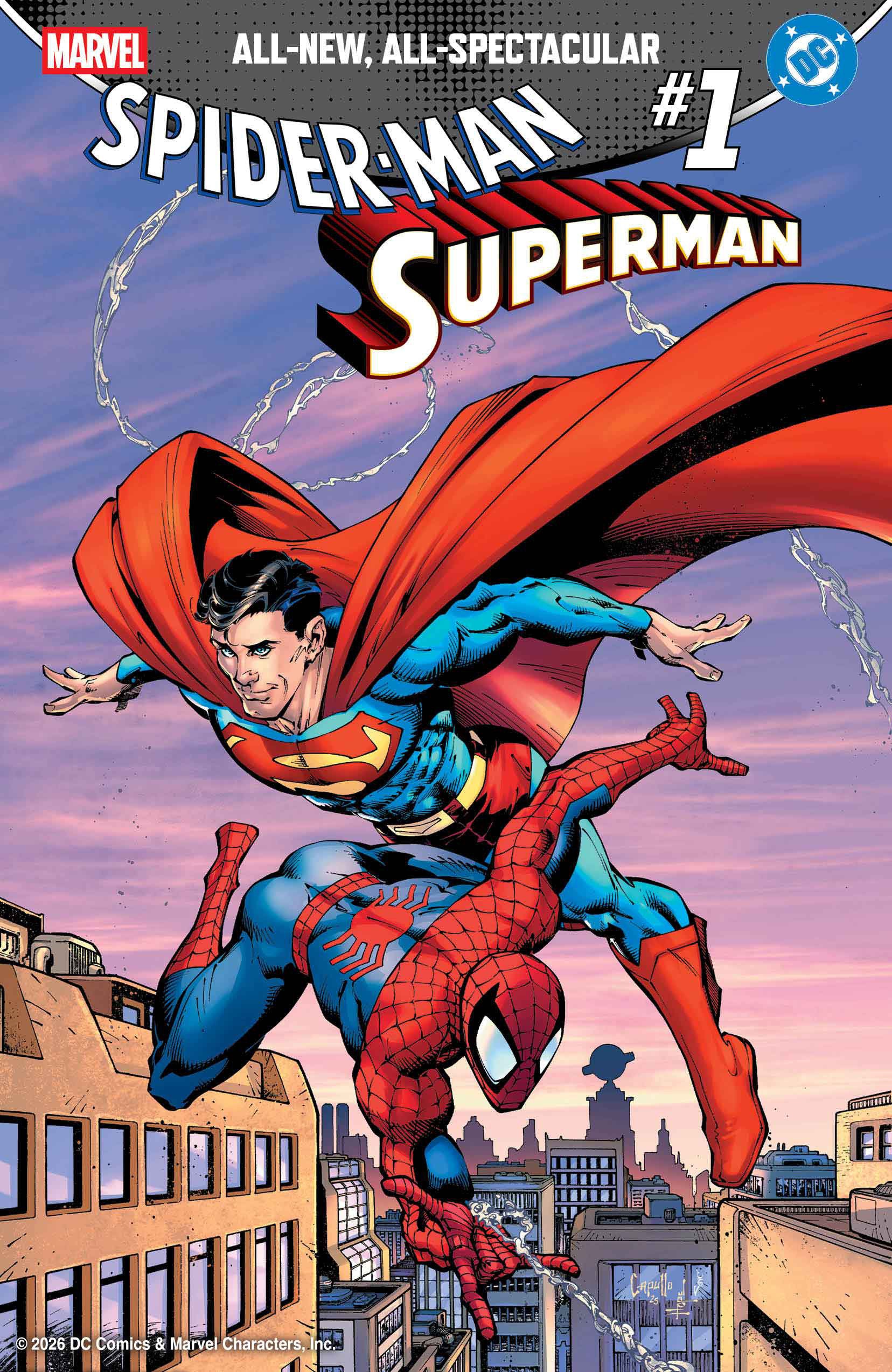 Marvel/DC Spider-Man/Superman #1 Greg Capullo Variant