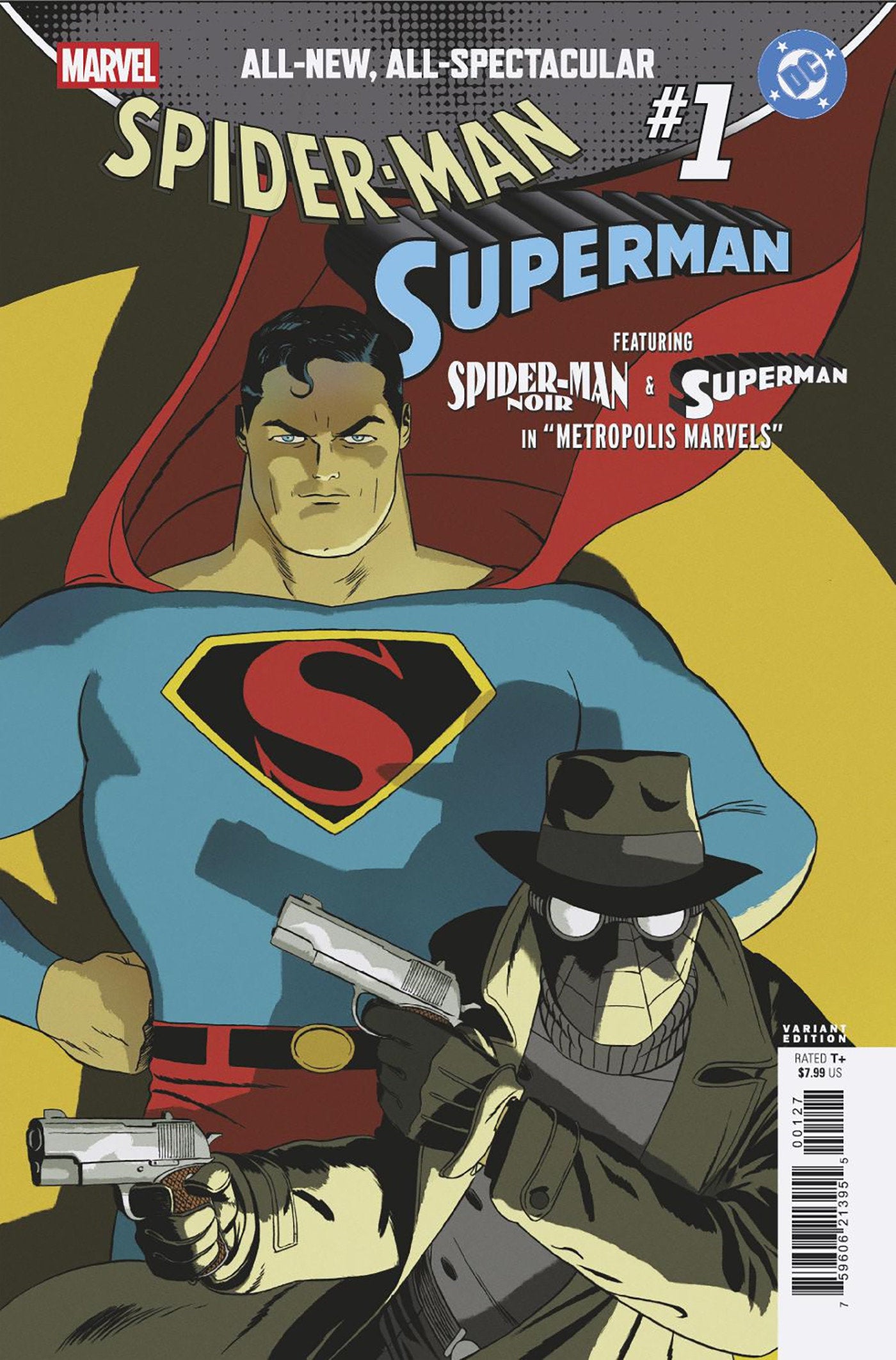 Marvel/DC Spider-Man/Superman #1 Marcos Martin Variant