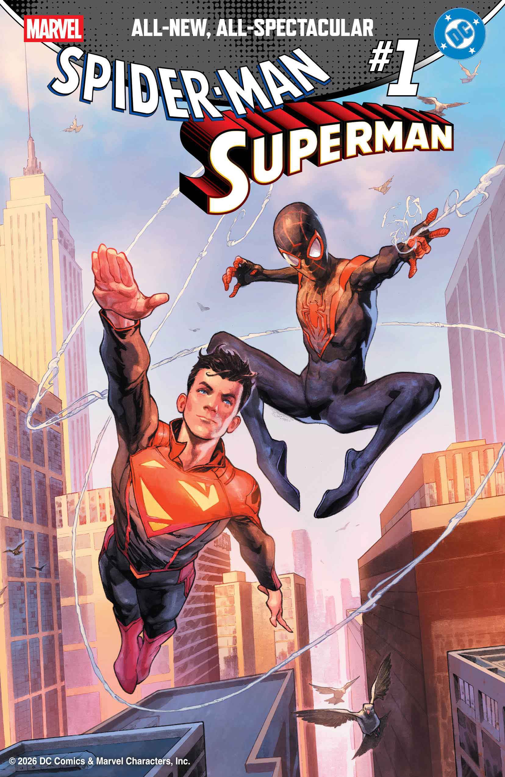 Marvel/DC Spider-Man/Superman #1 Jerome Opena 50 Copy Variant
