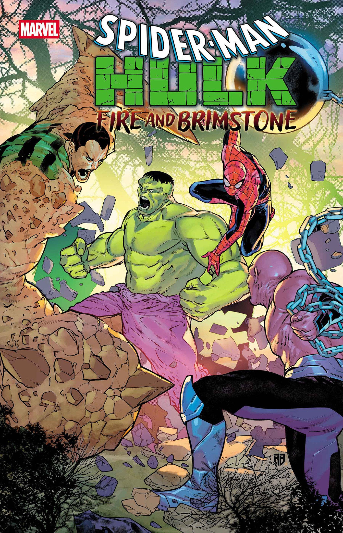 Spider-Man/Hulk Fire And Brimstone #1