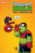 Spider-Man/Hulk Fire And Brimstone #1 Skottie Young Variant