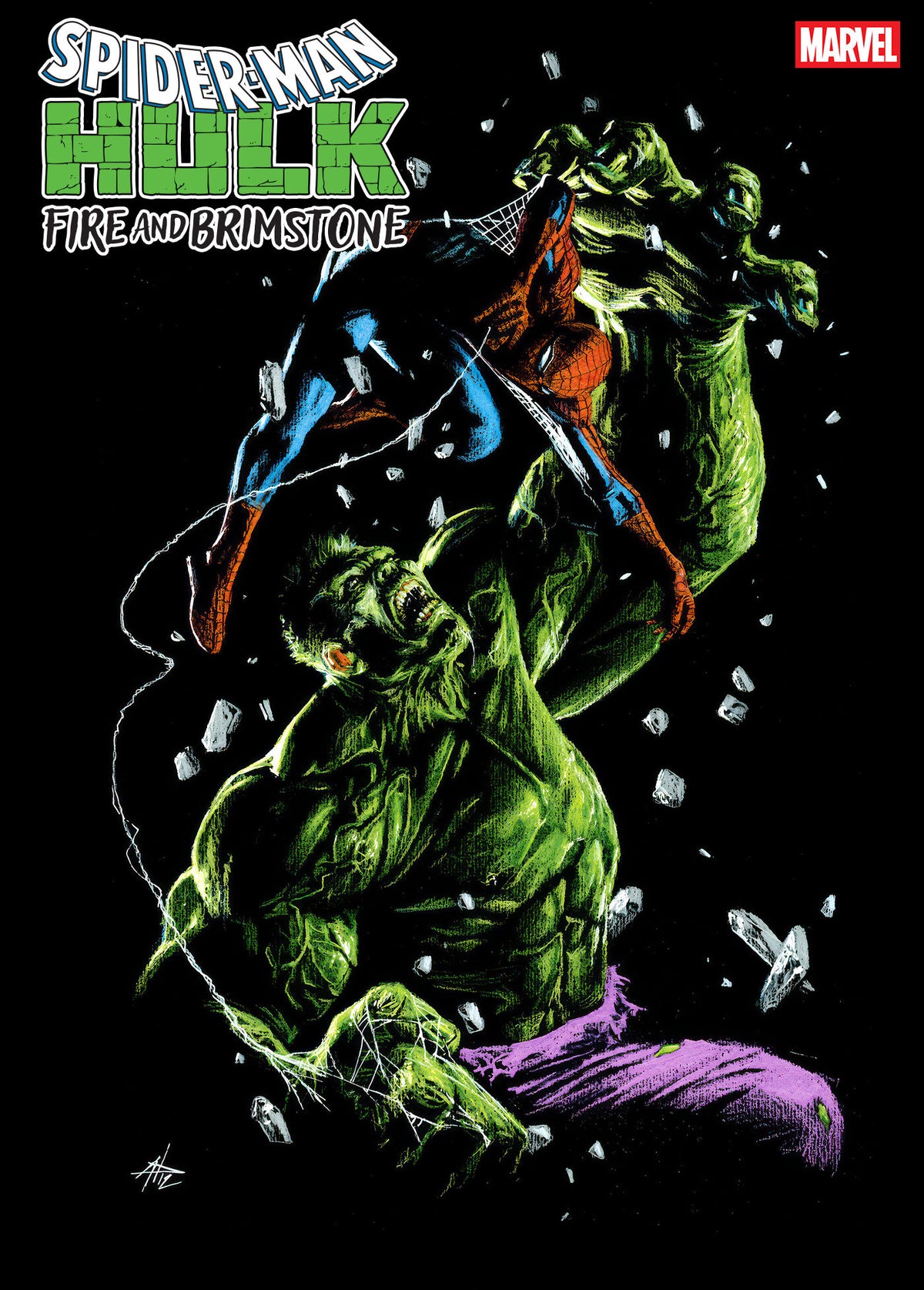 Spider-Man/Hulk Fire And Brimstone #3 Gabriele Dell'otto Variant