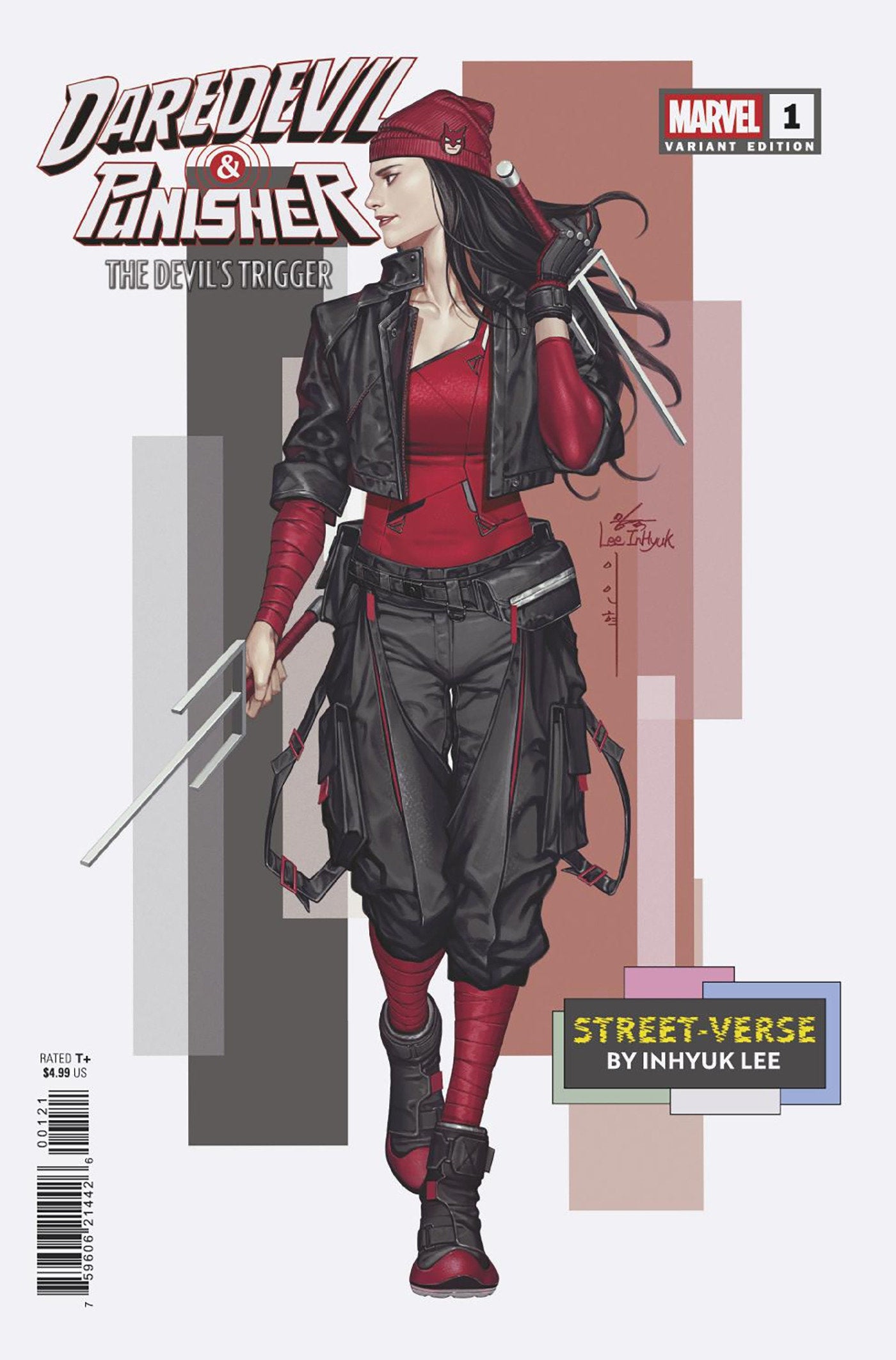 Daredevil/Punisher Devils Trigger #1 Inhyuk Lee Street Verse Variant