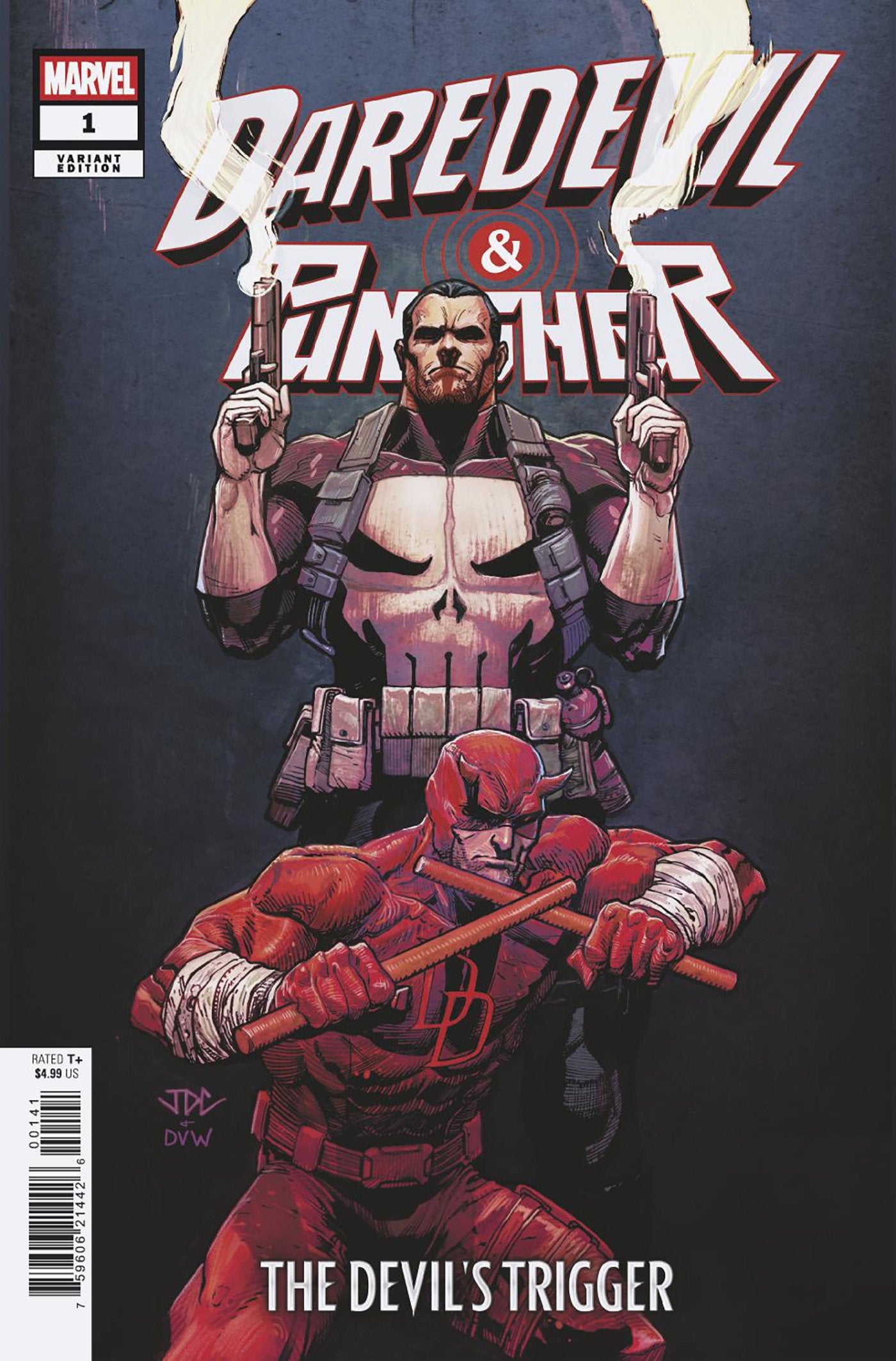 Daredevil/Punisher Devils Trigger #1 Joshua Cassara Variant