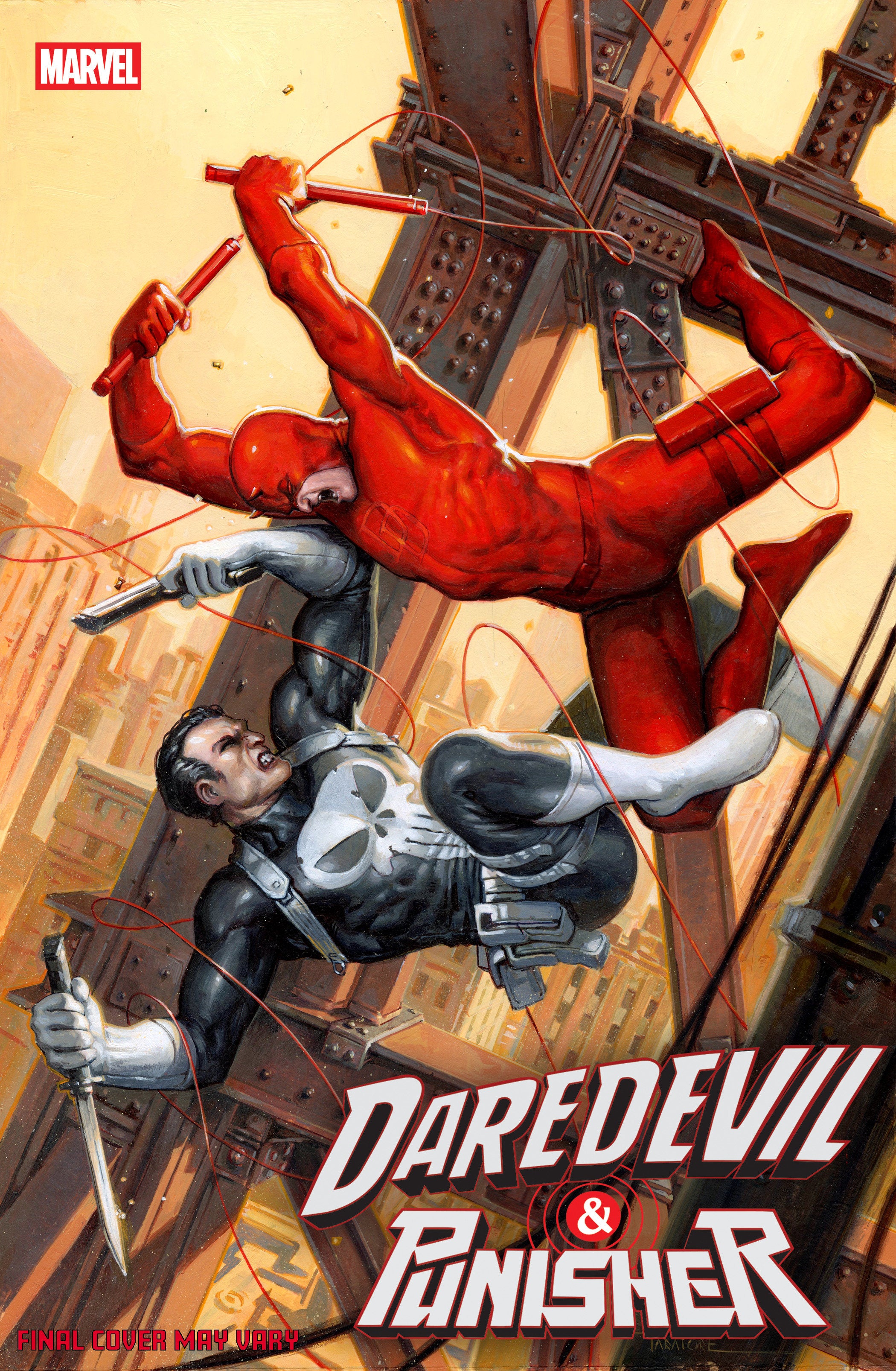 Daredevil Punisher Devils Trigger #3 Davide Paratore Variant