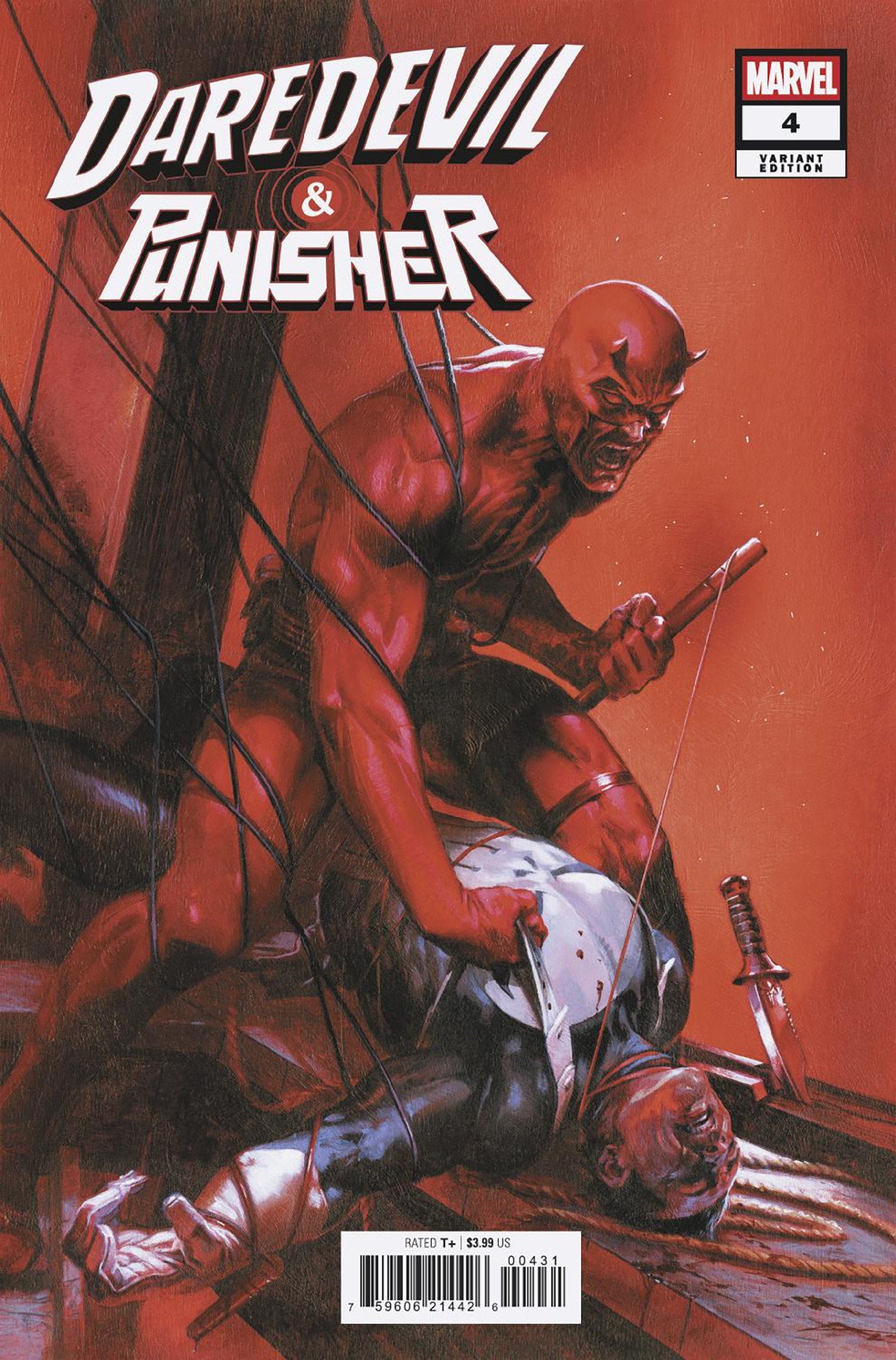 Daredevil/Punisher Devils Trigger #4 Gabriele Dell'otto Variant