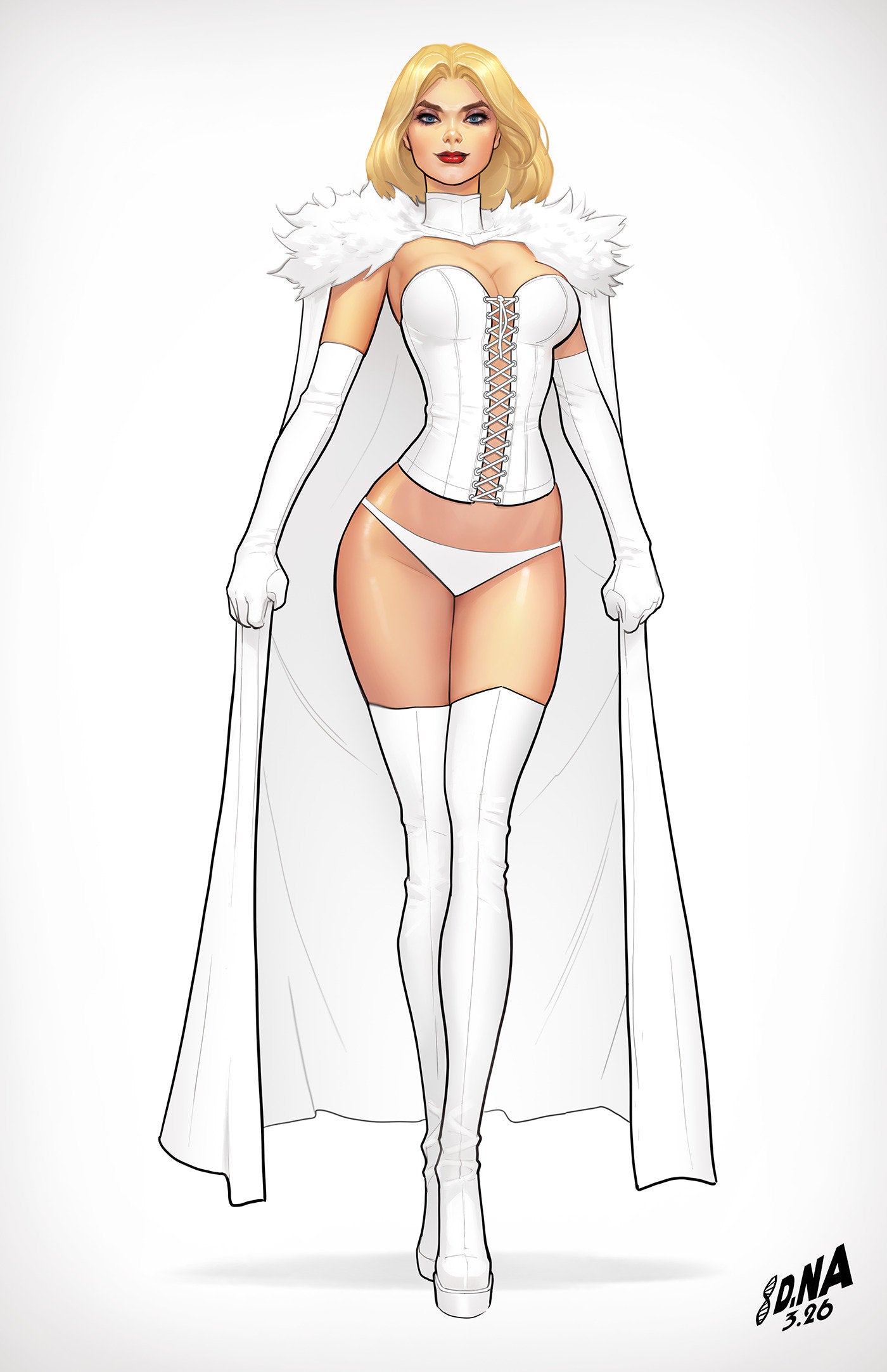 X-Men United #2 50 Copy David Nakayama Color Block White Full Art Variant