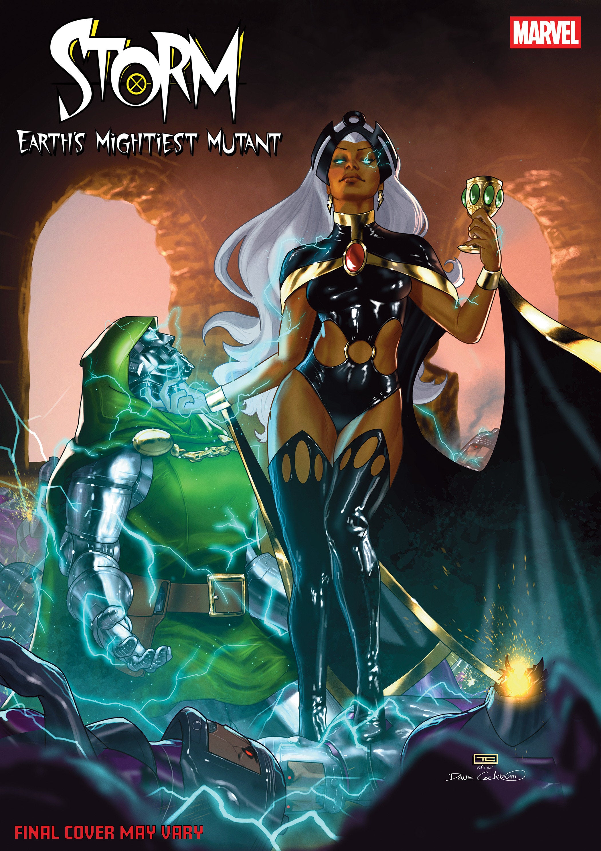 Storm Earths Mightiest Mutant #2 Taurin Clarke Doom Homage Variant