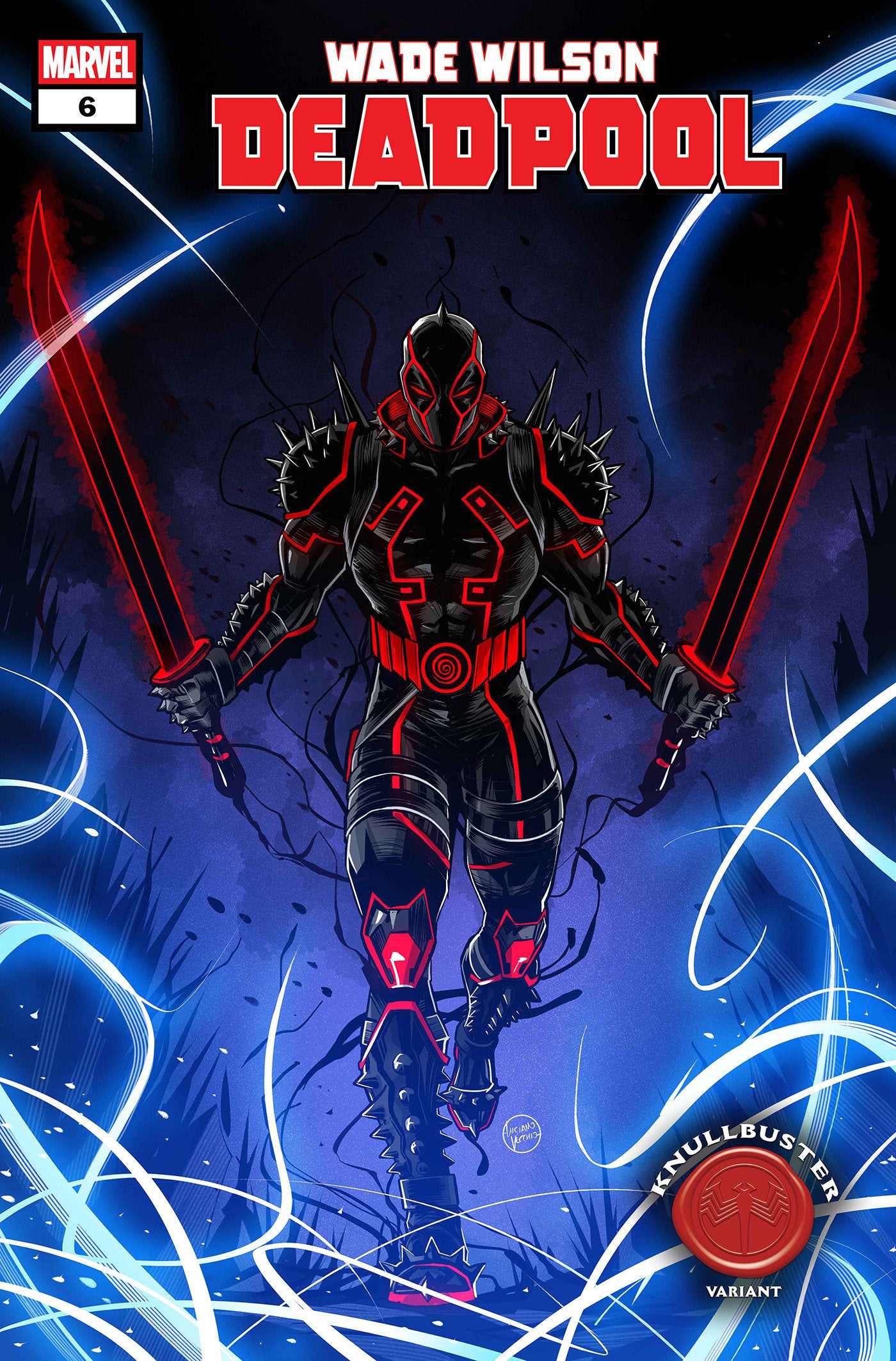Wade Wilson Deadpool #6 Luciano Vecchio Knullbuster Variant
