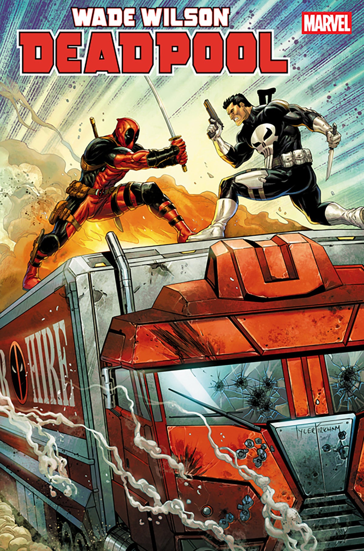 Wade Wilson Deadpool #9 Tyler Kirkham 25 Copy Variant
