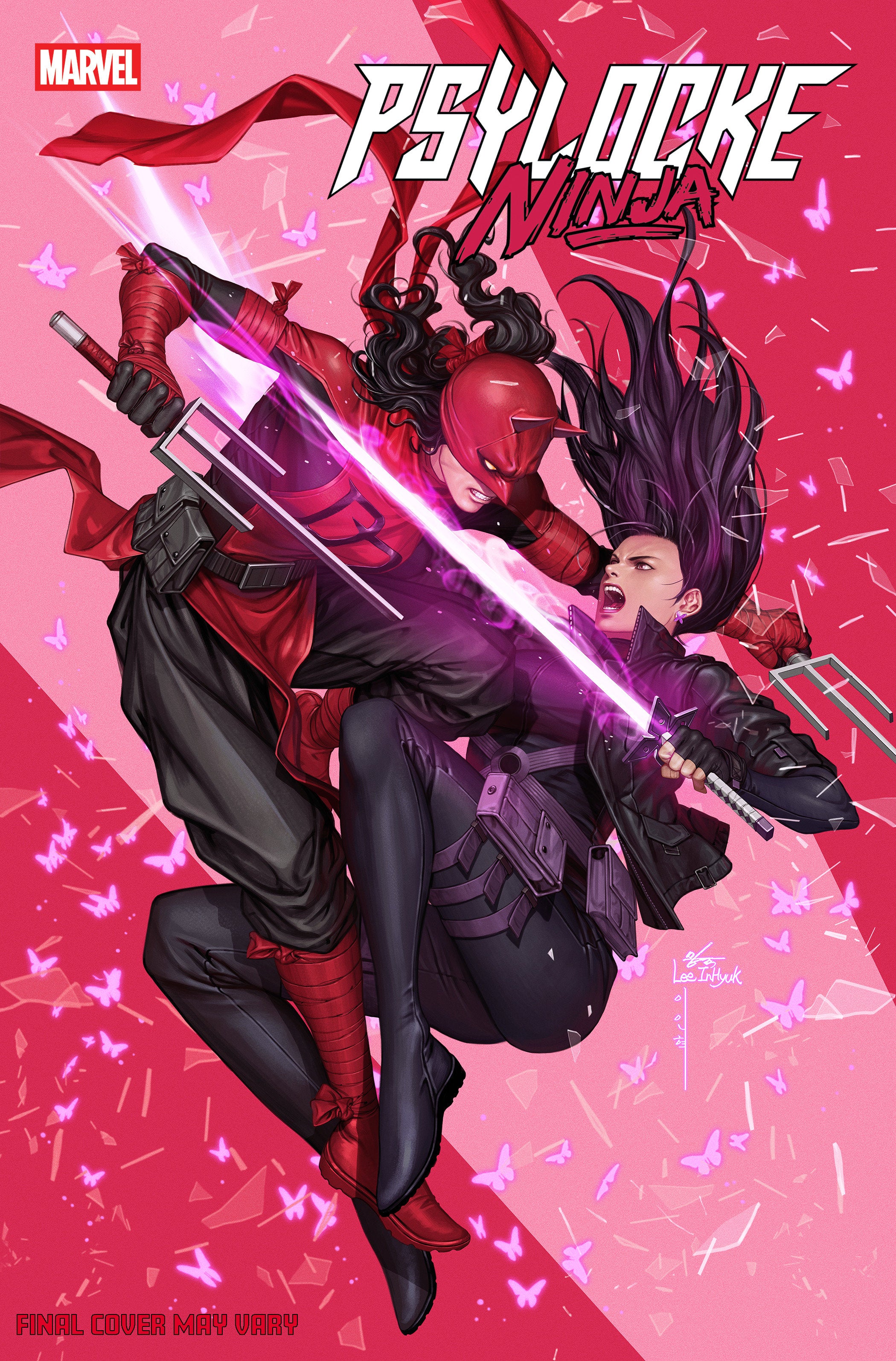 Psylocke Ninja #3 Inhyuk Lee Versus Elektra Variant