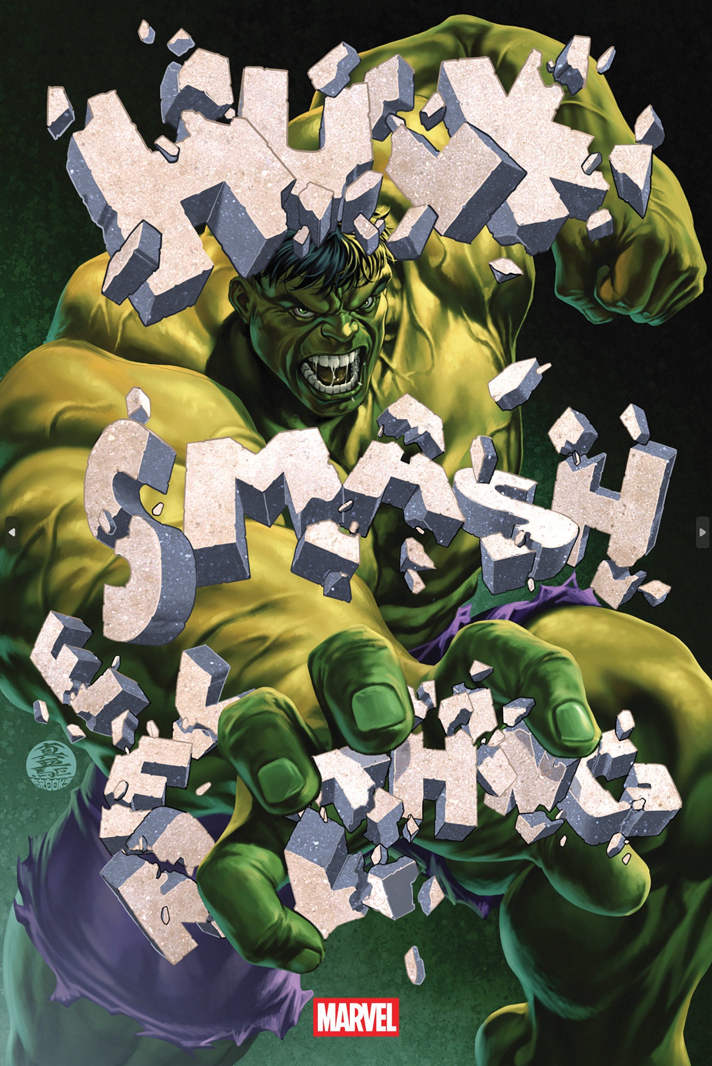 Hulk Smash Everything #1 Mark Brooks Variant