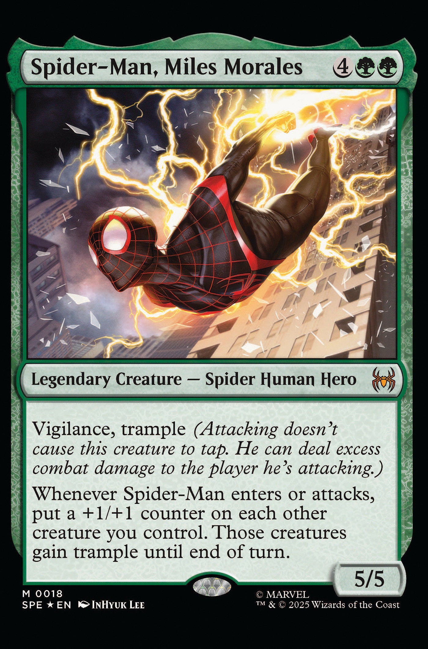 Ultimate Impact Reborn #1 Inhyuk Lee Magic The Gathering Variant