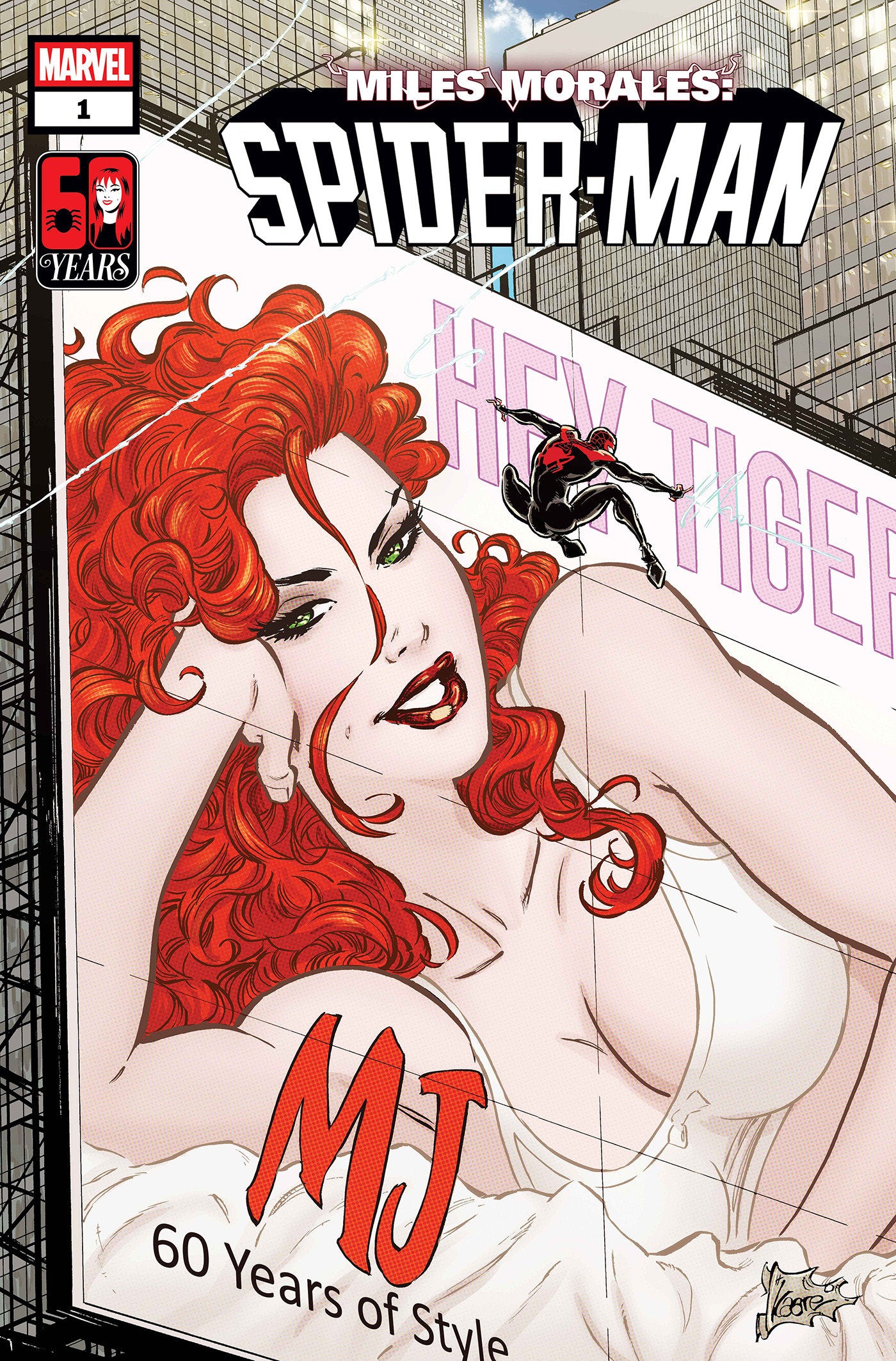 Miles Morales Spider-Man #1 Kaare Andrews Mary Jane Watson Variant