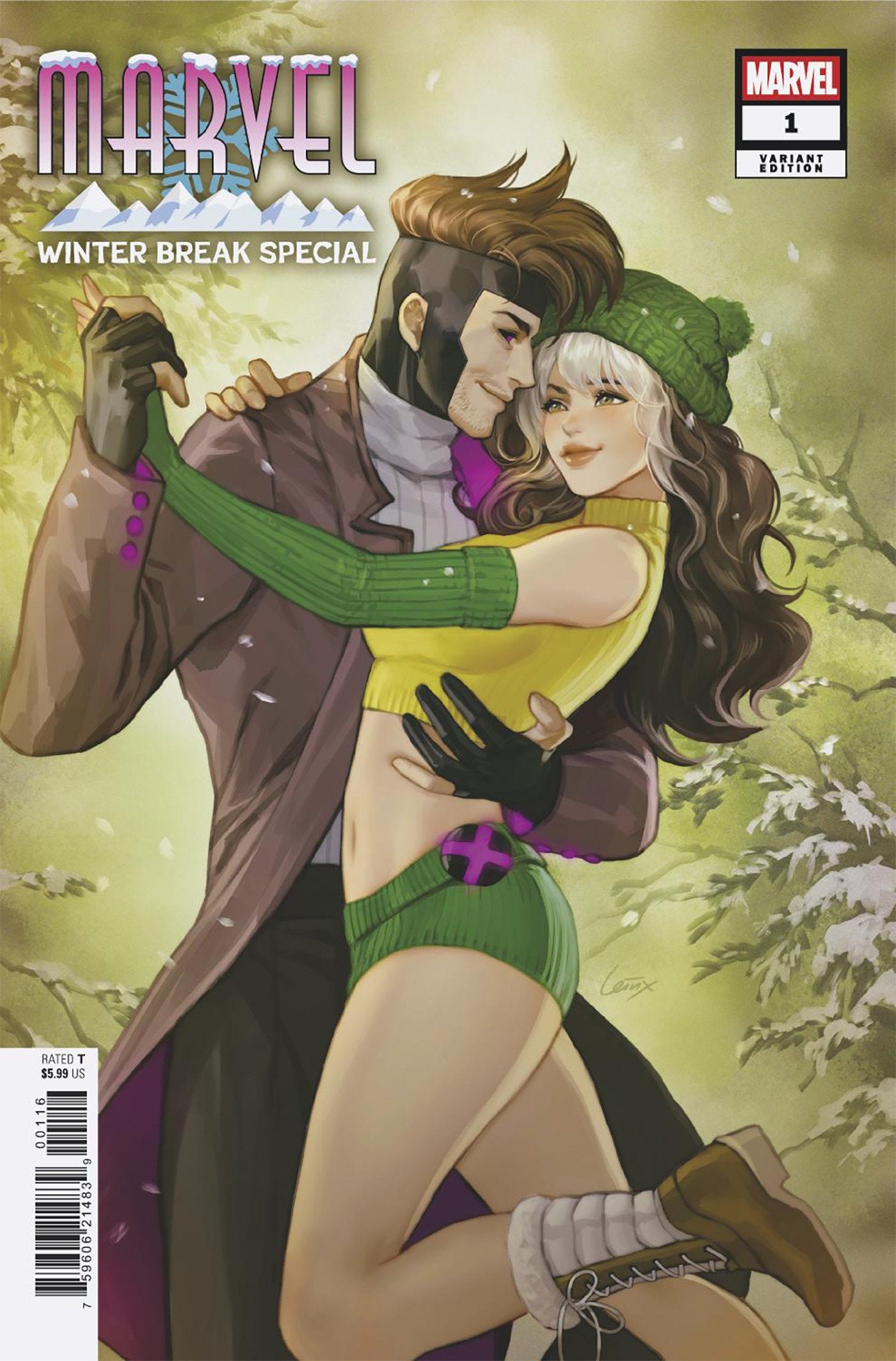 Marvel Winter Break Special #1 25 Copy Leirix Variant