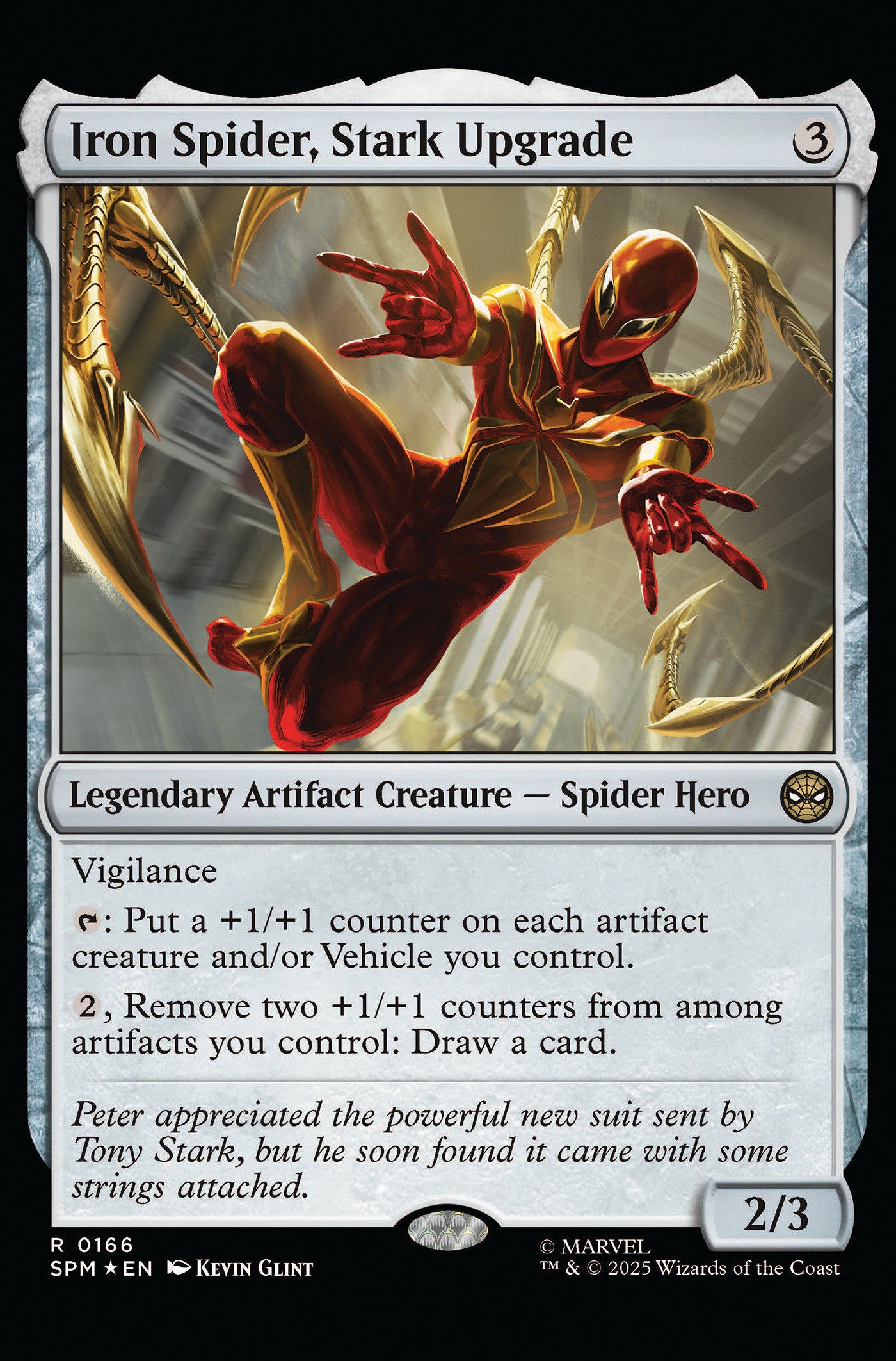 Iron Man #5 Kevin Glint Magic The Gathering Variant