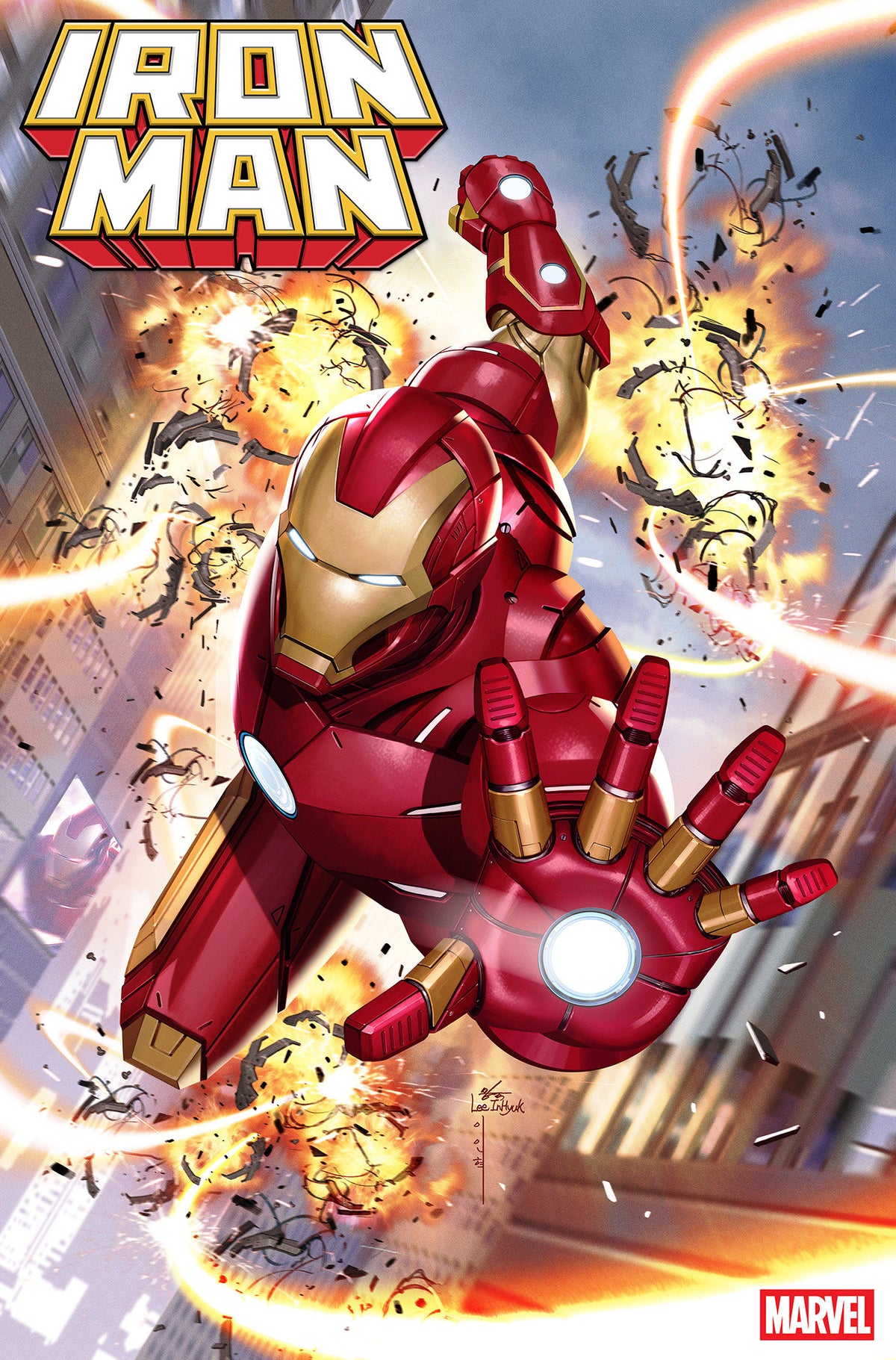 Iron Man #10 Inhyuk Lee 25 Copy Variant