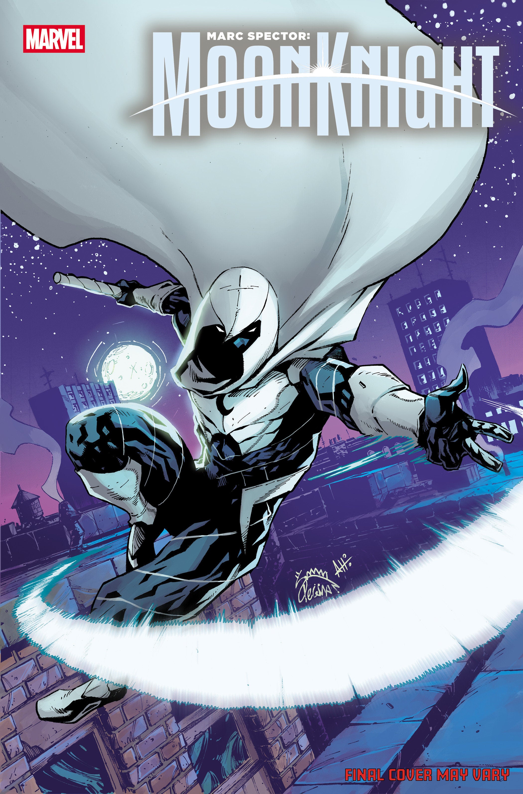 Marc Spector Moon Knight #1 Ryan Stegman Foil Variant