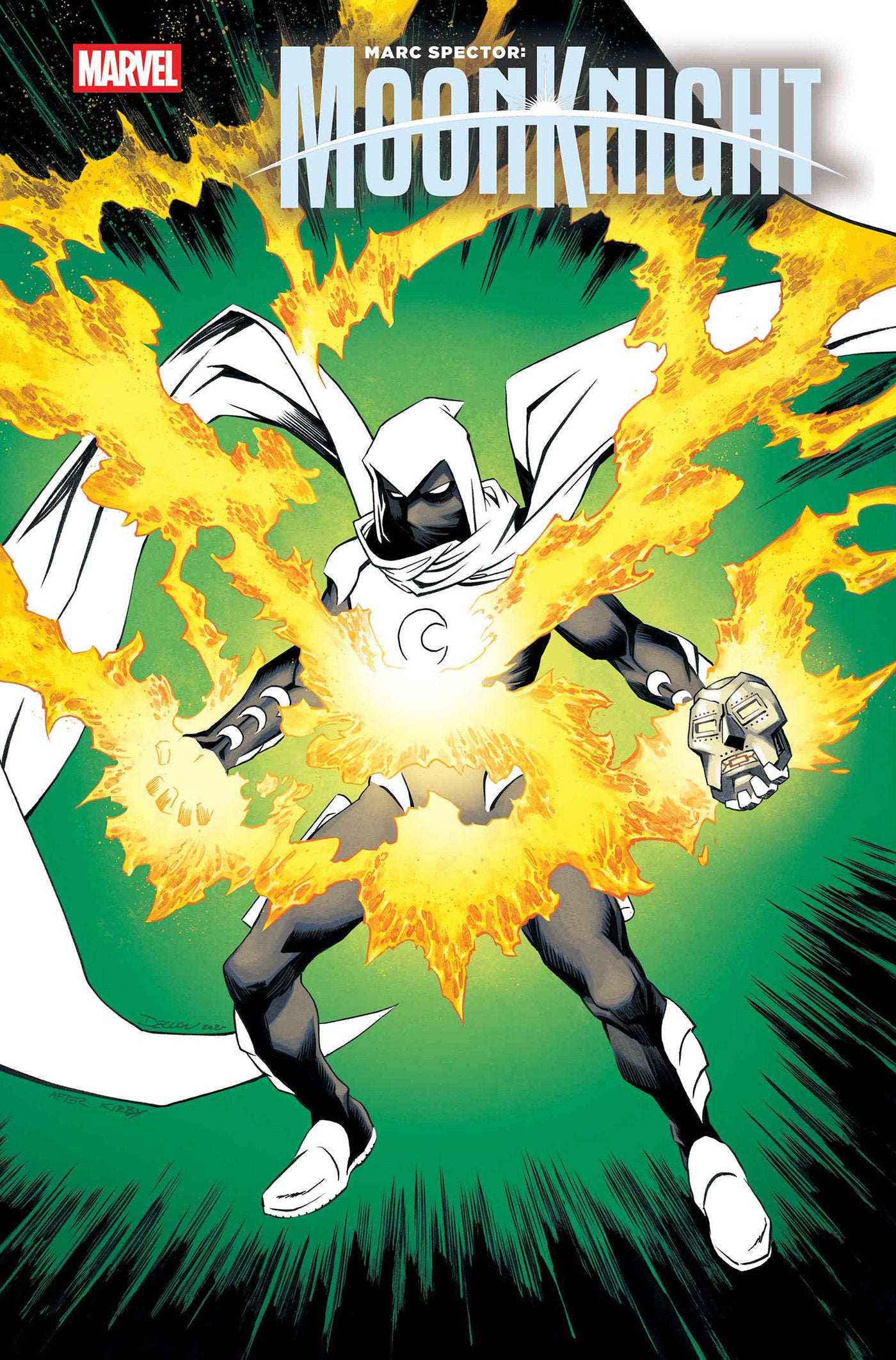 Marc Spector Moon Knight #2 Declan Shalvey Doom Homage Variant