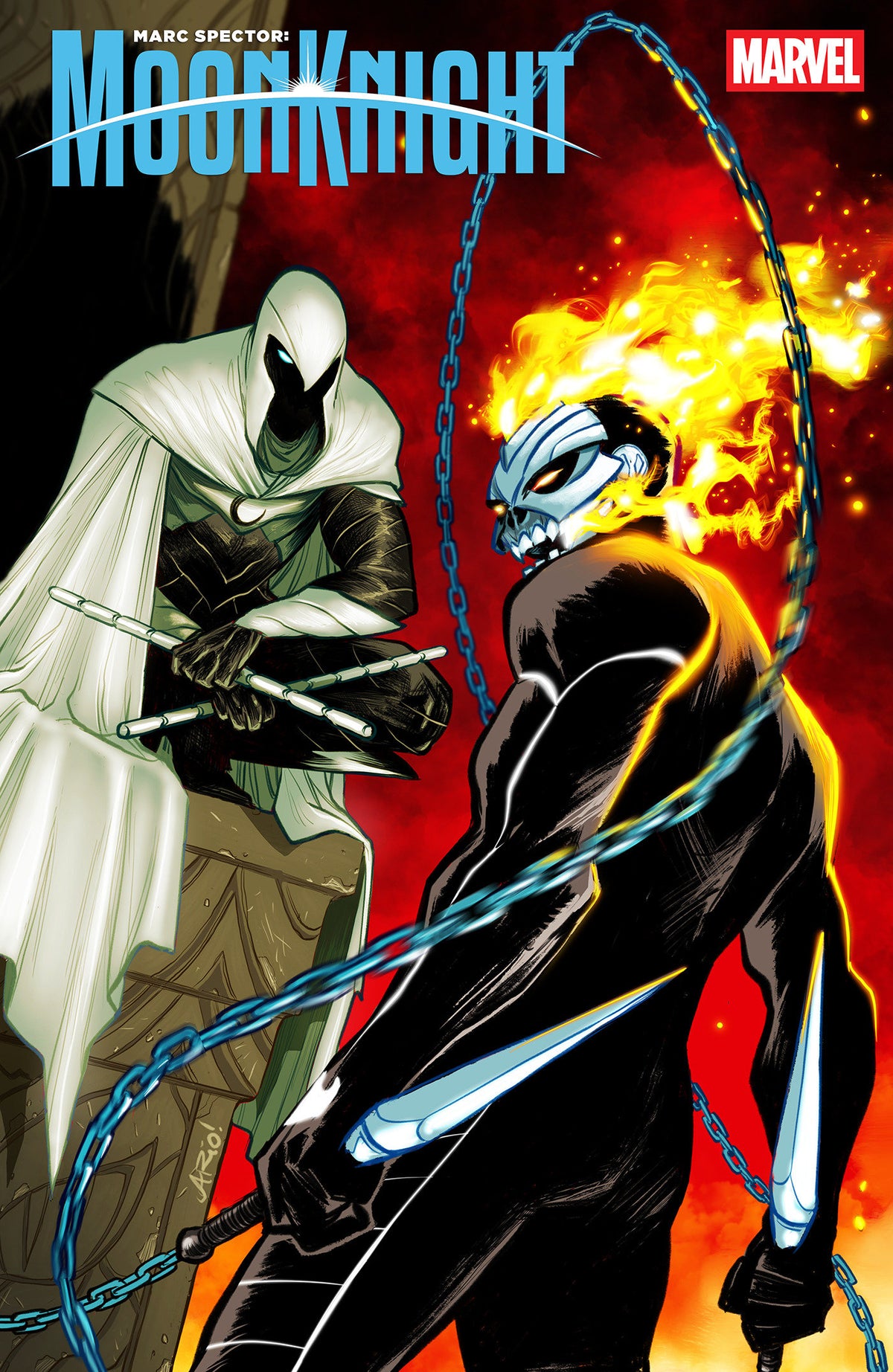 Marc Spector Moon Knight #9 Ario Anindito 25 Copy Variant
