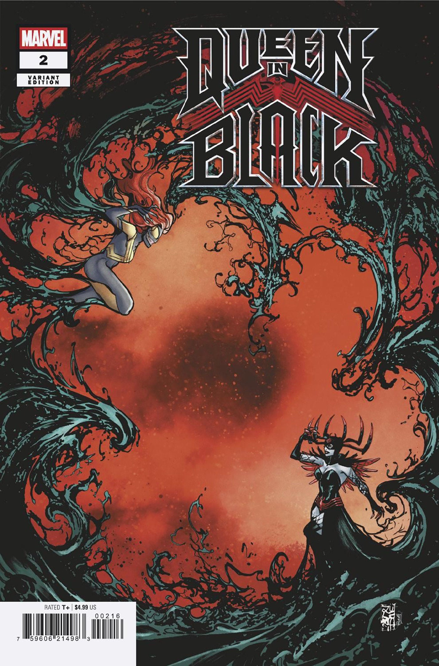 Queen In Black #2 Zulema Scotto Lavina 25 Copy Variant