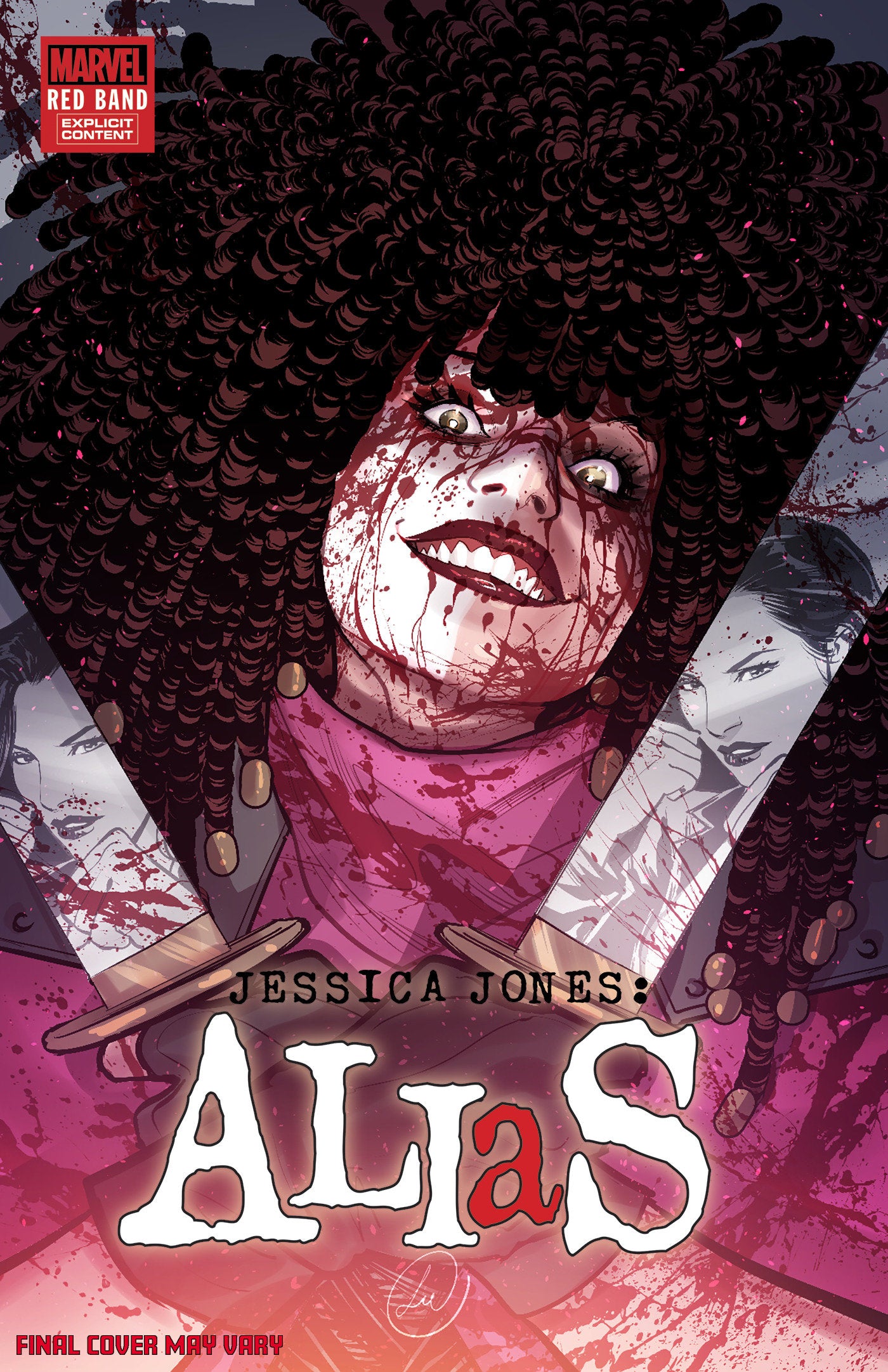 Alias Red Band #1 25 Copy Lucas Werneck Variant [Polybagged]