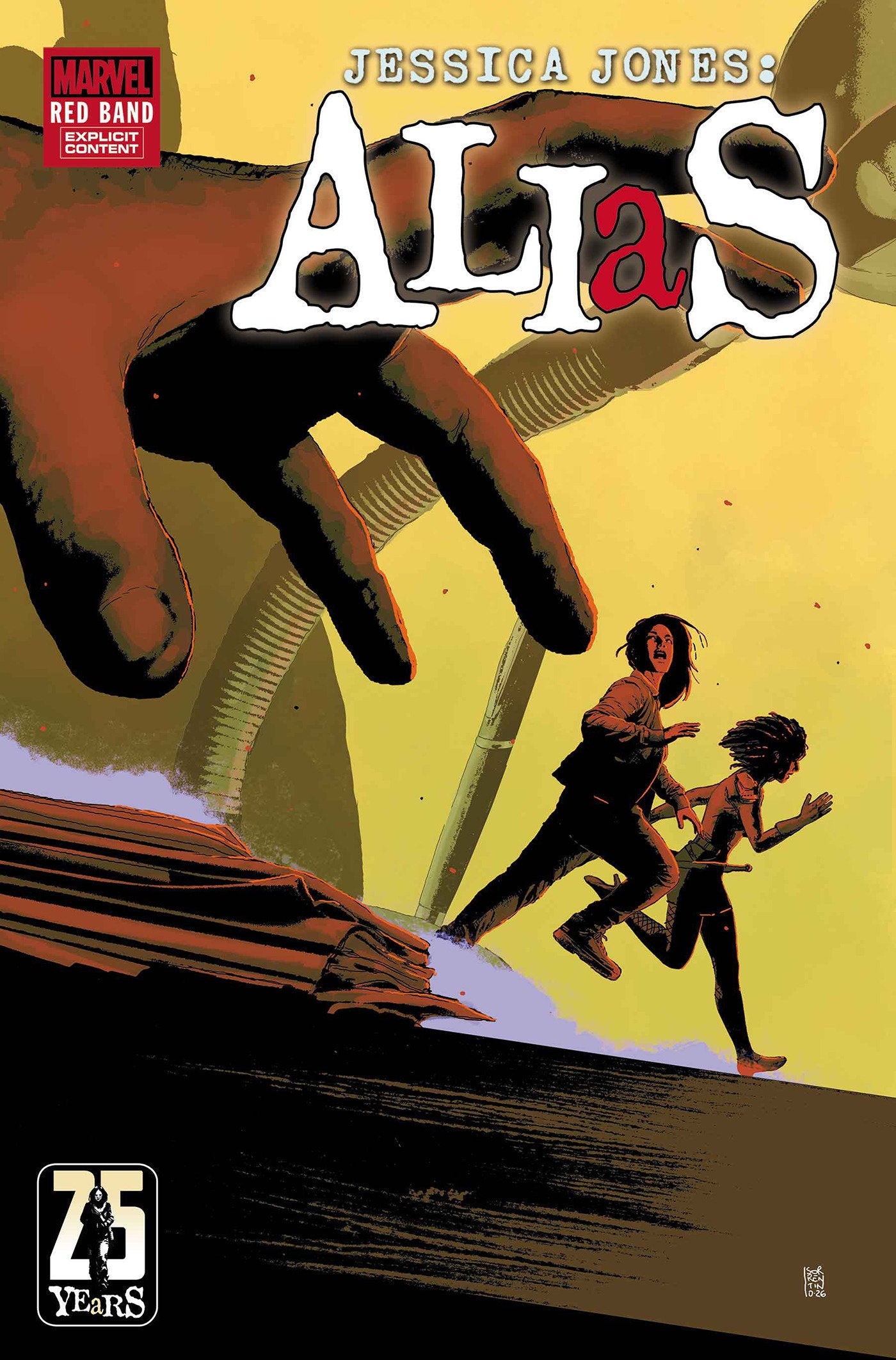 Alias Red Band #5 Andrea Sorrentino Variant [Polybagged]