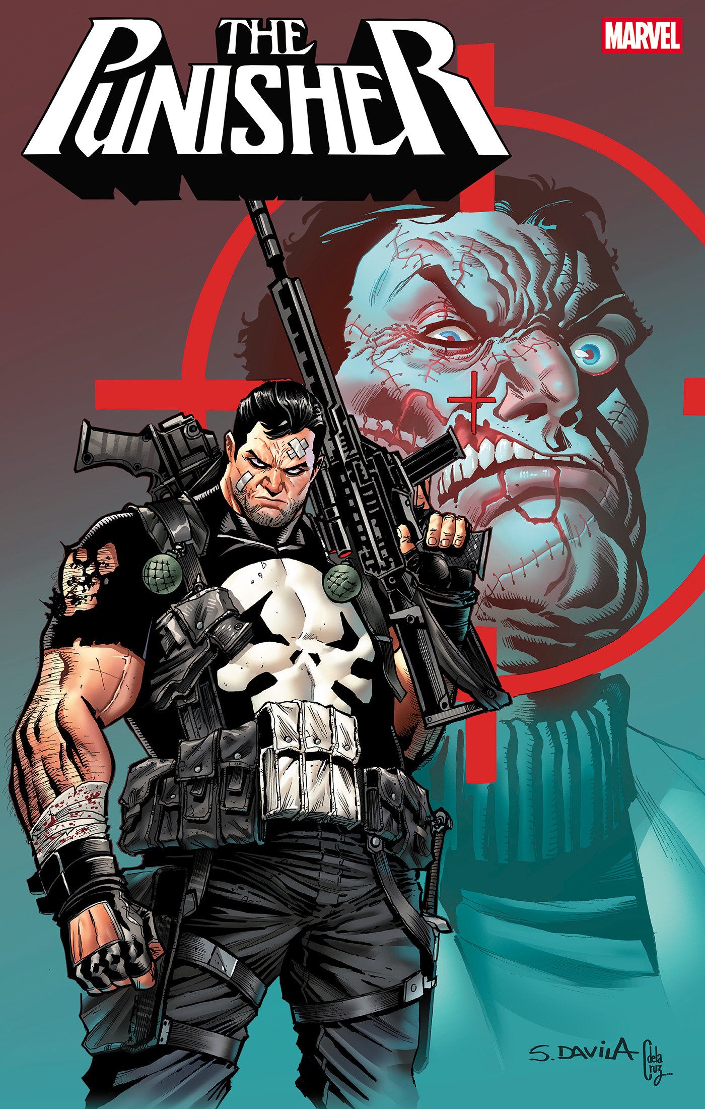 Punisher #5 Sergio Davila 25 Copy Variant