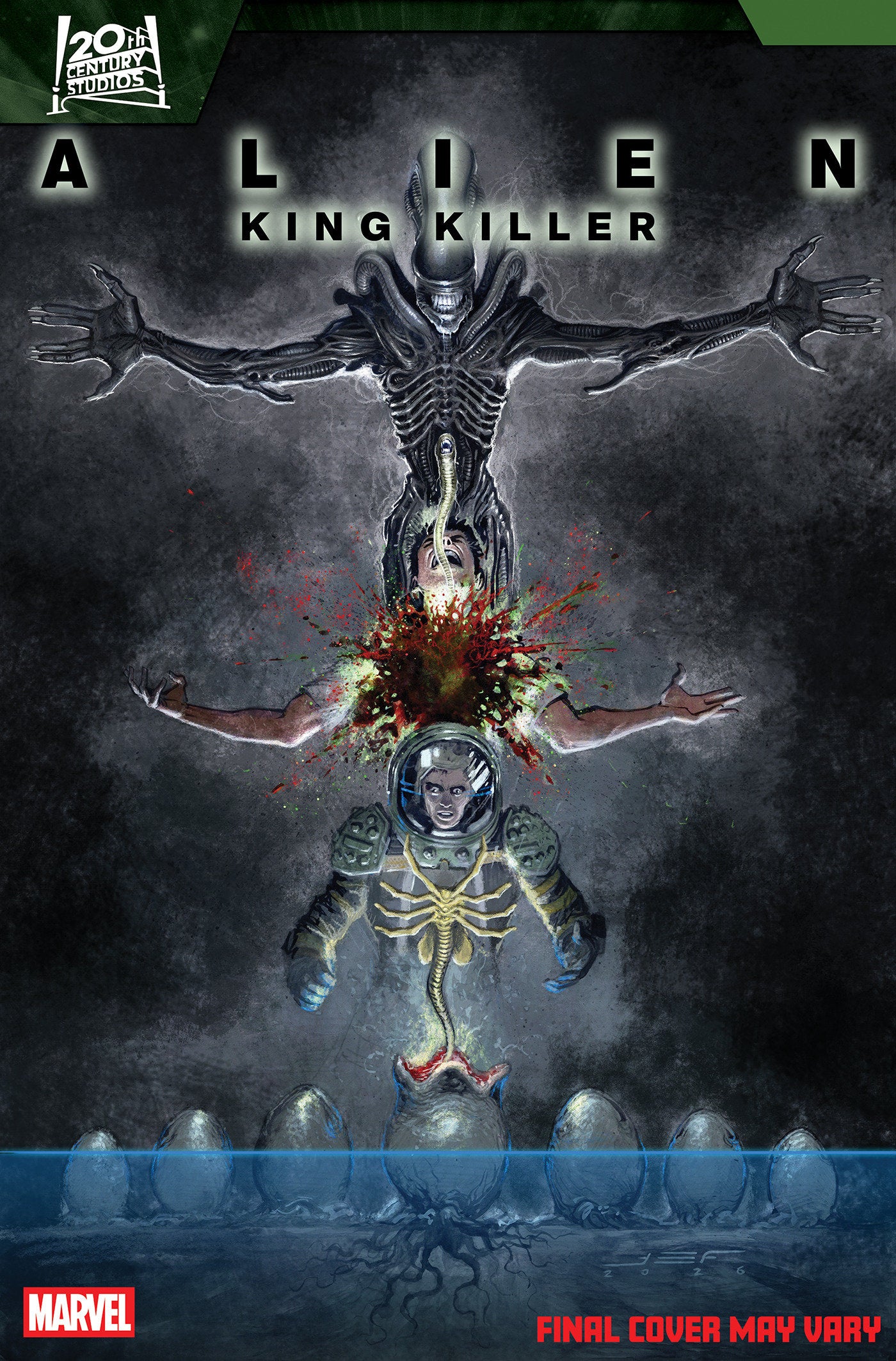 Alien King Killer #3 Juan Ferreyra Variant