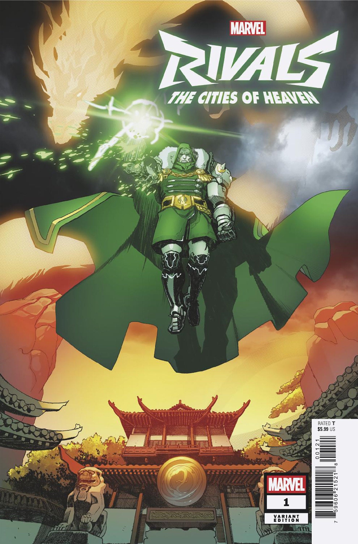Marvel Rivals Cities Of Heaven #1 Marco Ferrari Variant