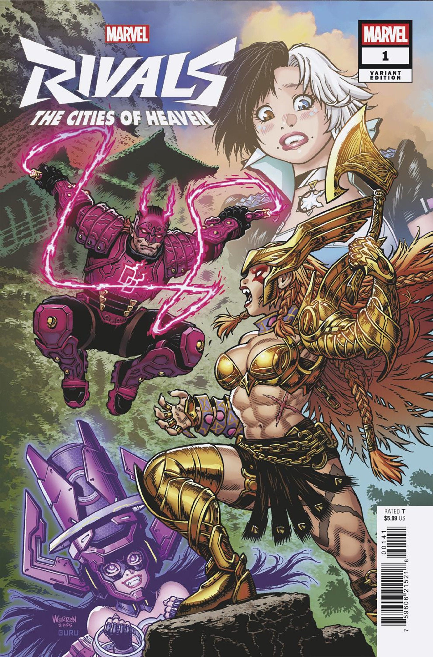 Marvel Rivals The Cities Of Heaven #1 Adam Warren Variant