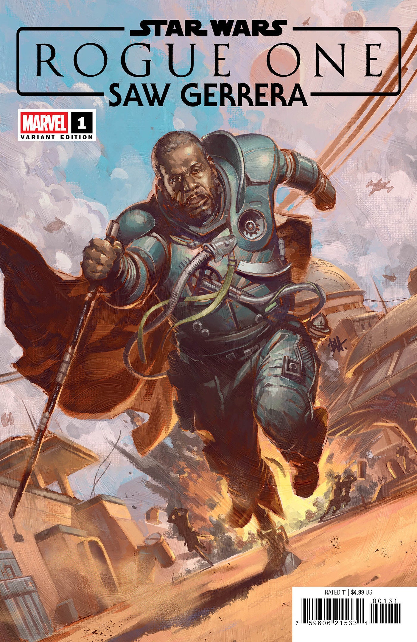Star Wars Rogue One Saw Gerrera #1 Ben Harvey Variant