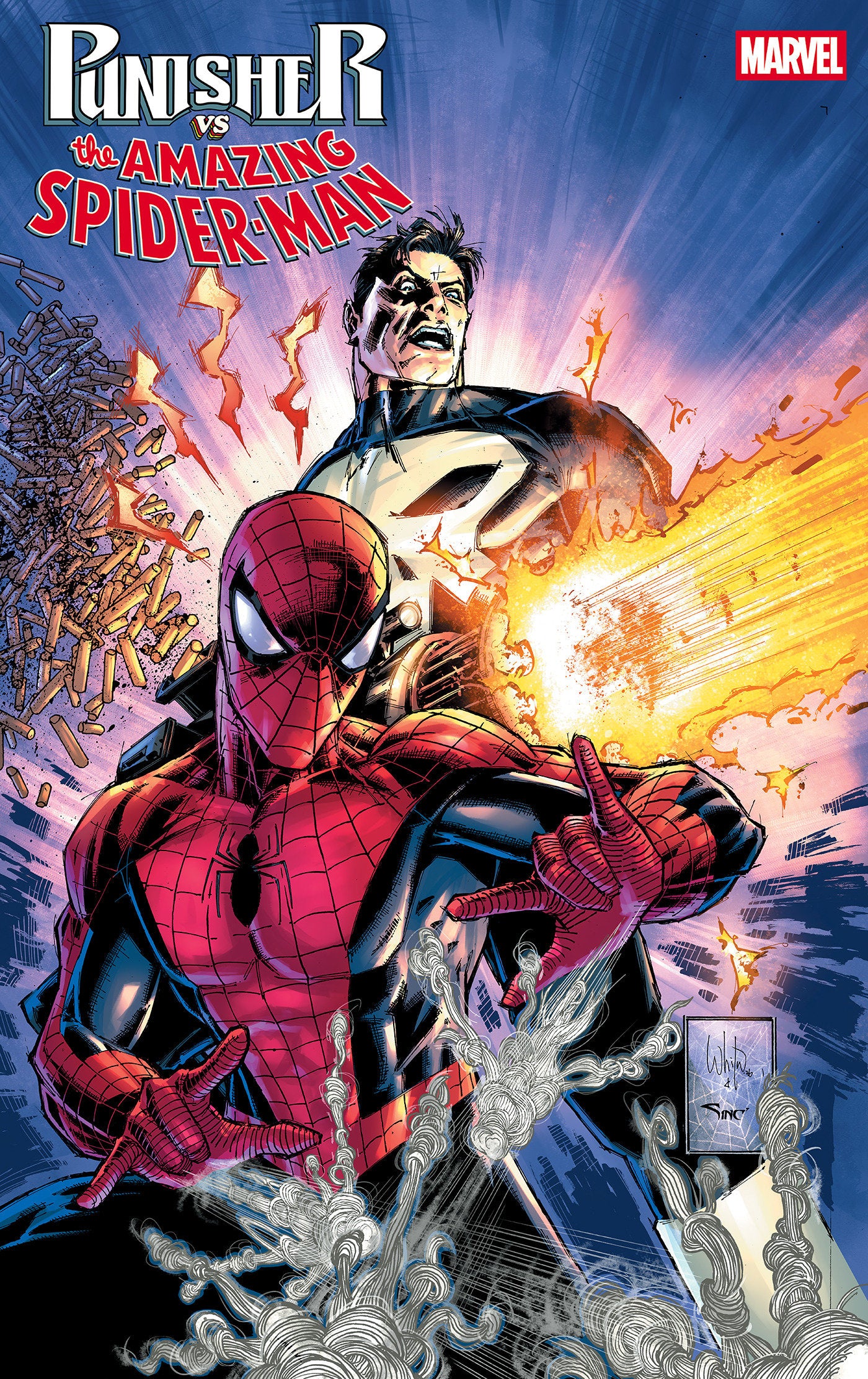 Punisher vs Spider-Man #1 Whilce Portacio Variant