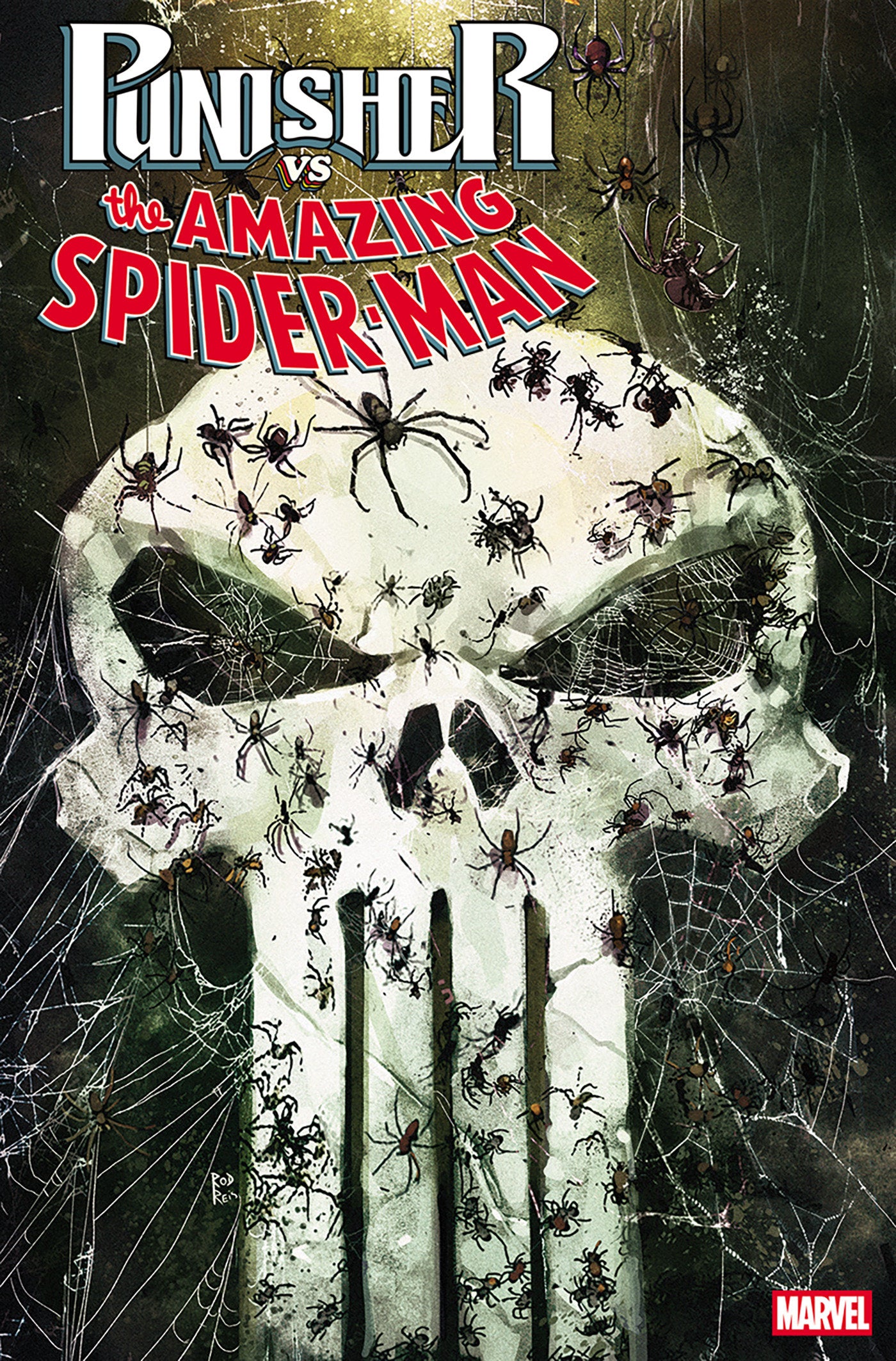 Punisher vs Spider-Man #2 Rod Reis Variant