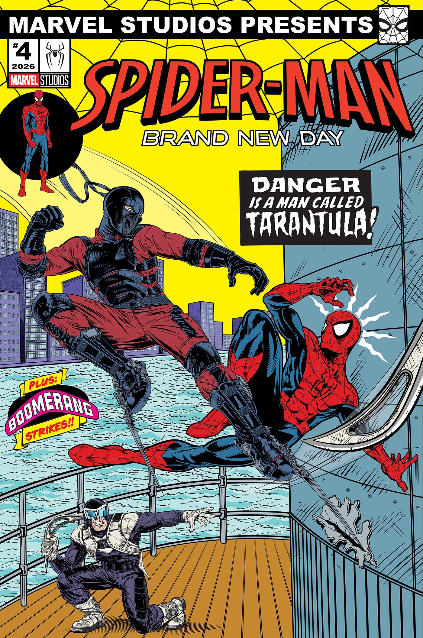 Punisher vs Spider-Man #2 Adam Stafford Spider-Man: Brand New Day Marvel Studios Variant