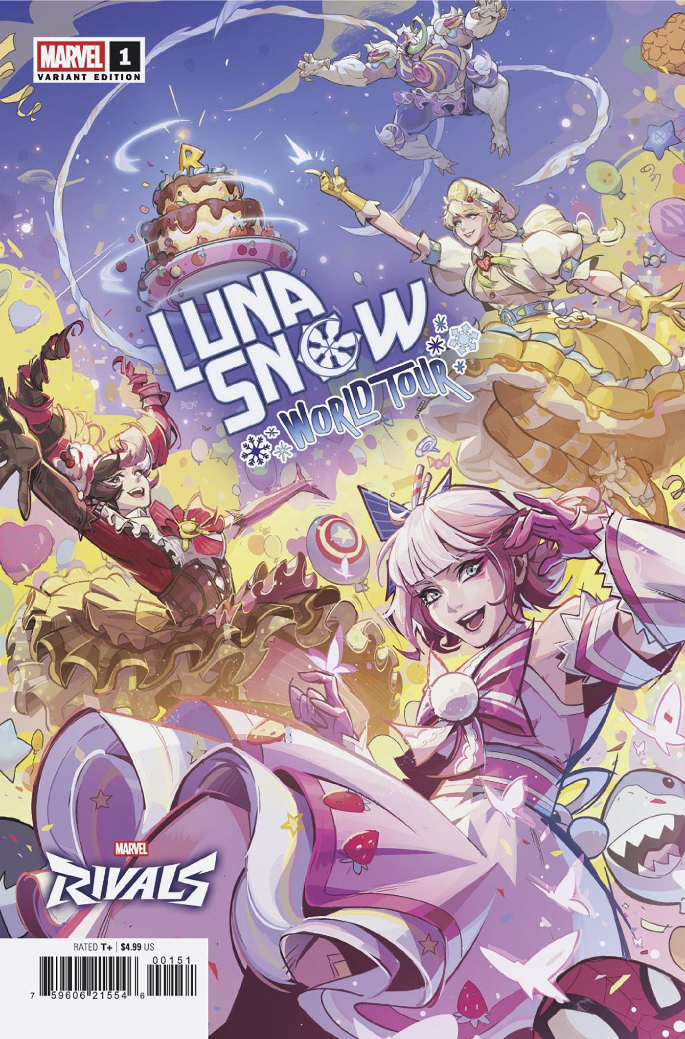Luna Snow World Tour #1 Netease Games Marvel Rivals Variant
