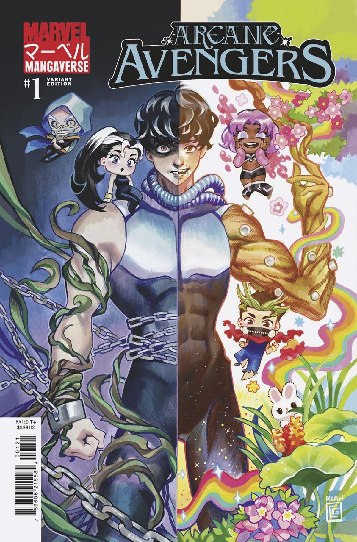 Marvel Mangaverse Arcane Avengers #1 Rian Gonzales Variant