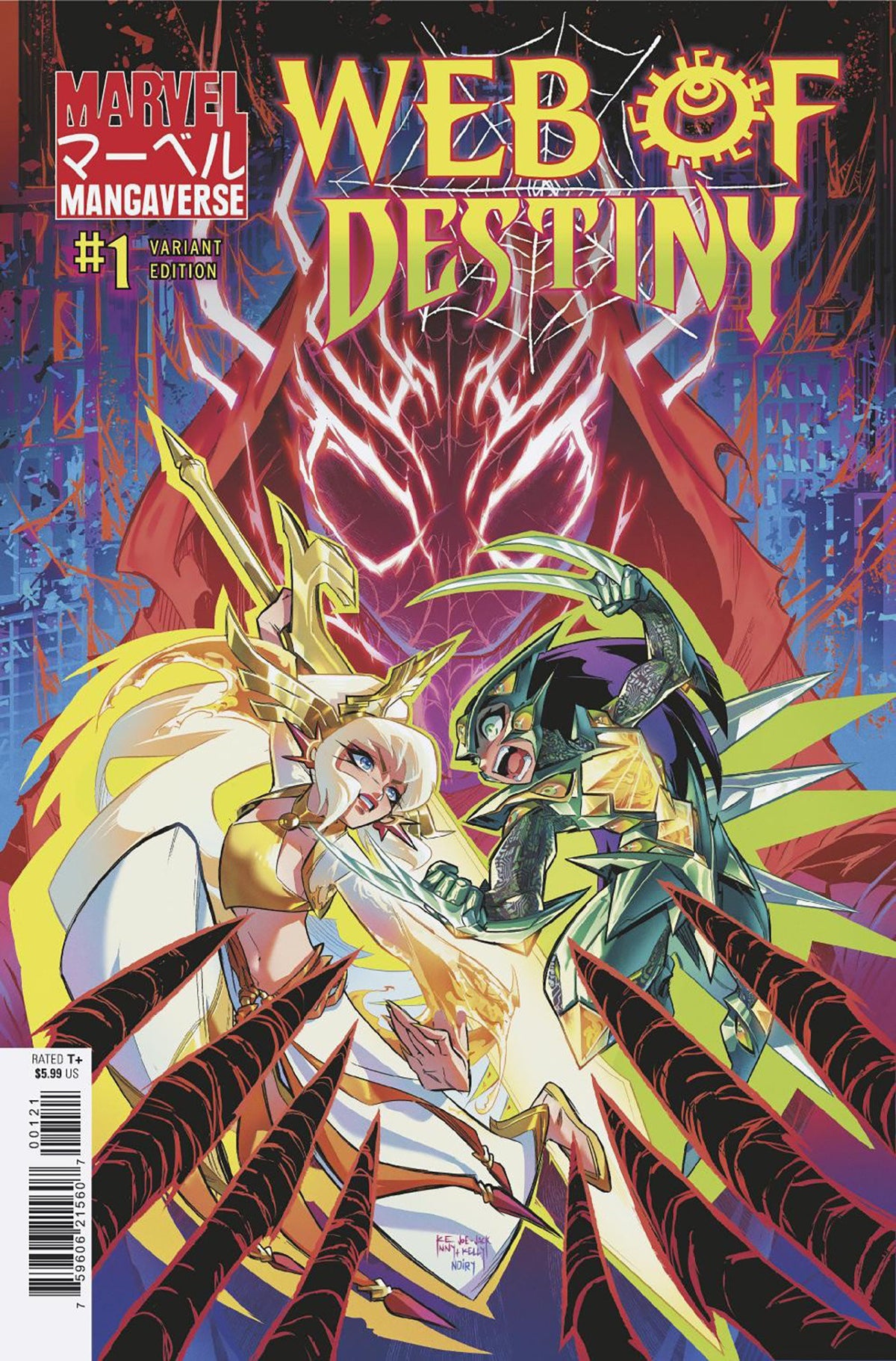 Marvel Mangaverse Web Of Destiny #1 Kenny Ruiz Variant