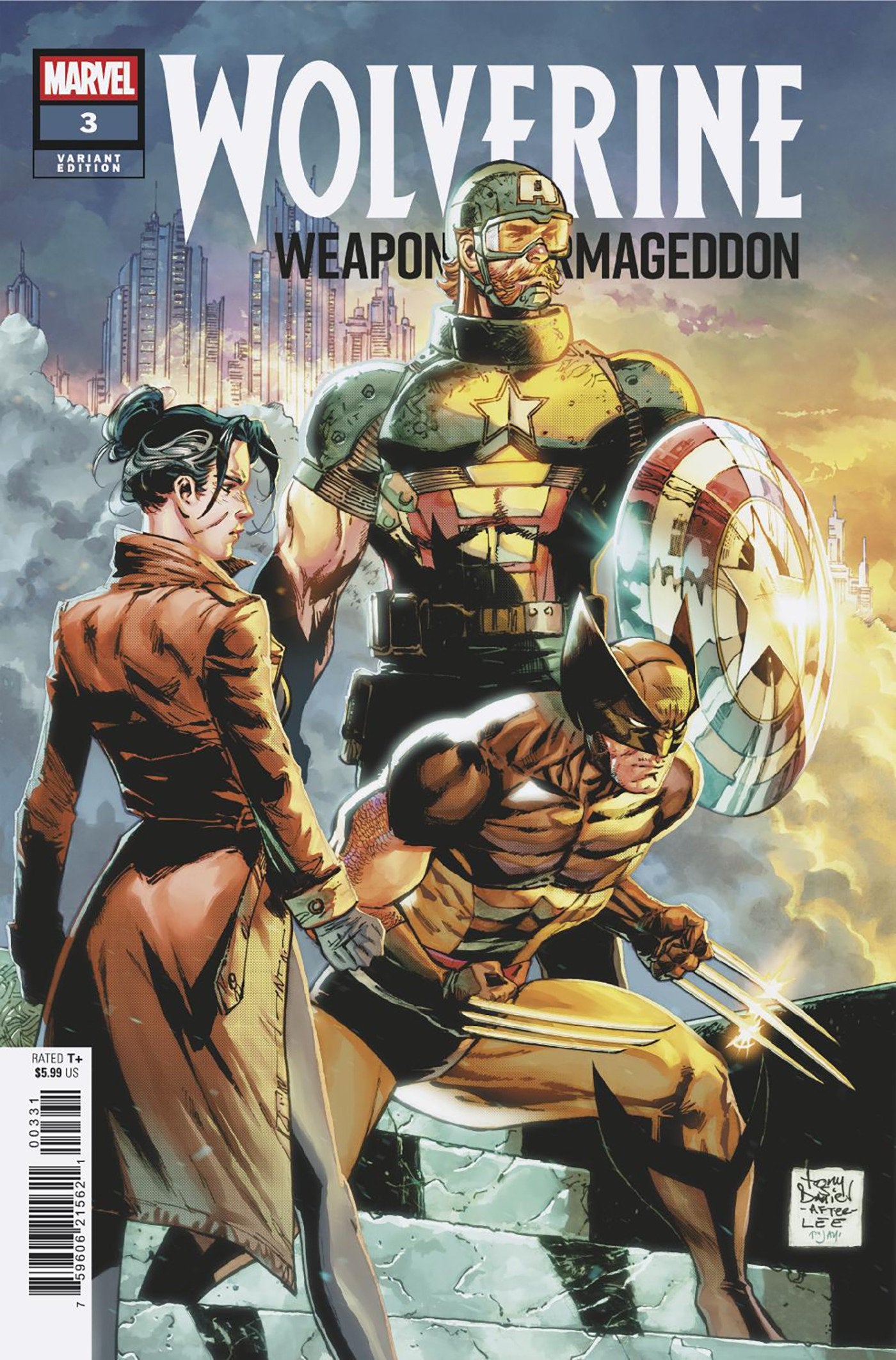 Wolverine Weapons Of Armageddon #3 Tony Daniel Variant