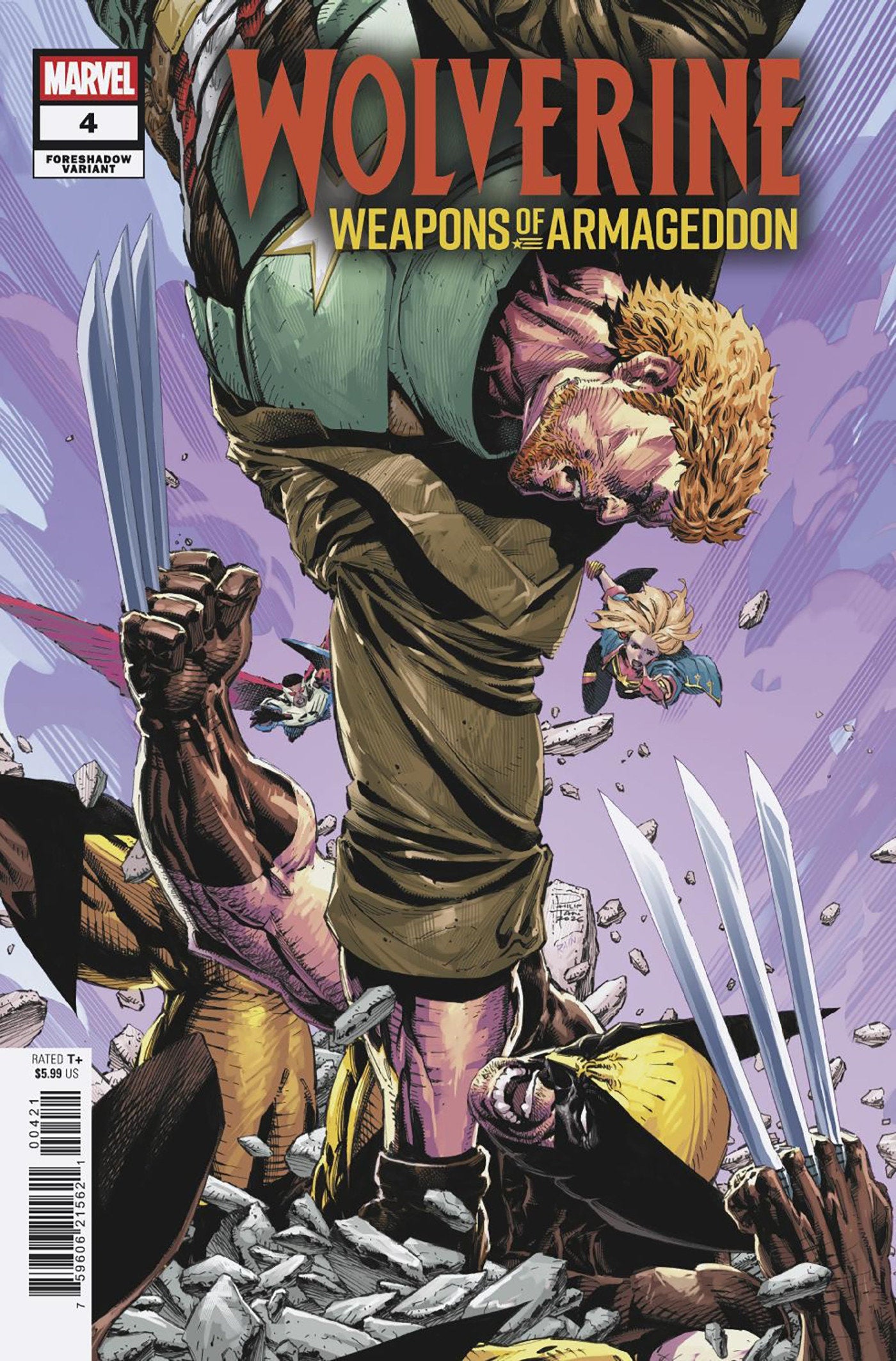 Wolverine Weapons Of Armageddon #4 Philip Tan Foreshadow Variant