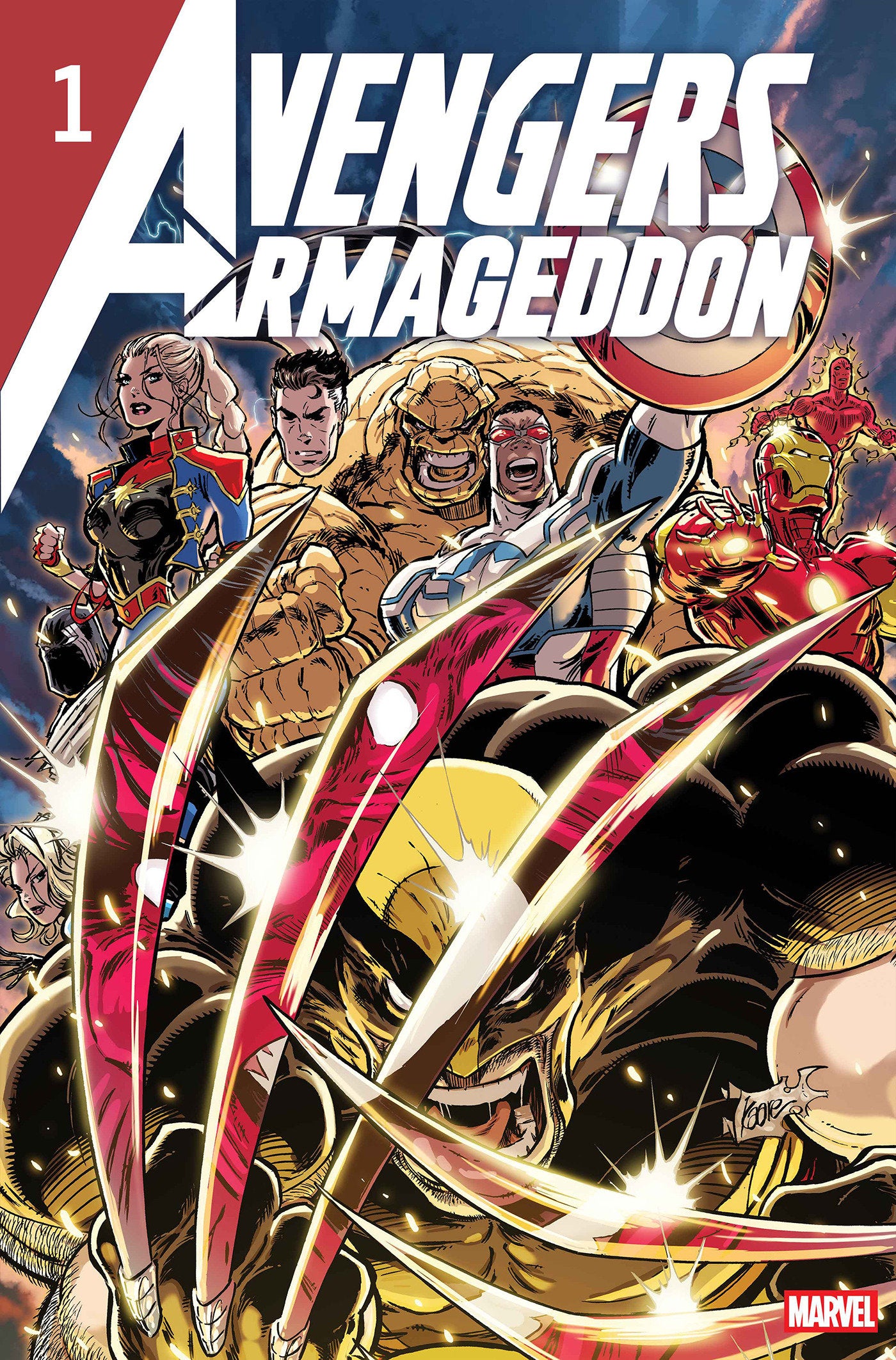 Avengers Armageddon #1 Kaare Andrews 2nd Printing Variant