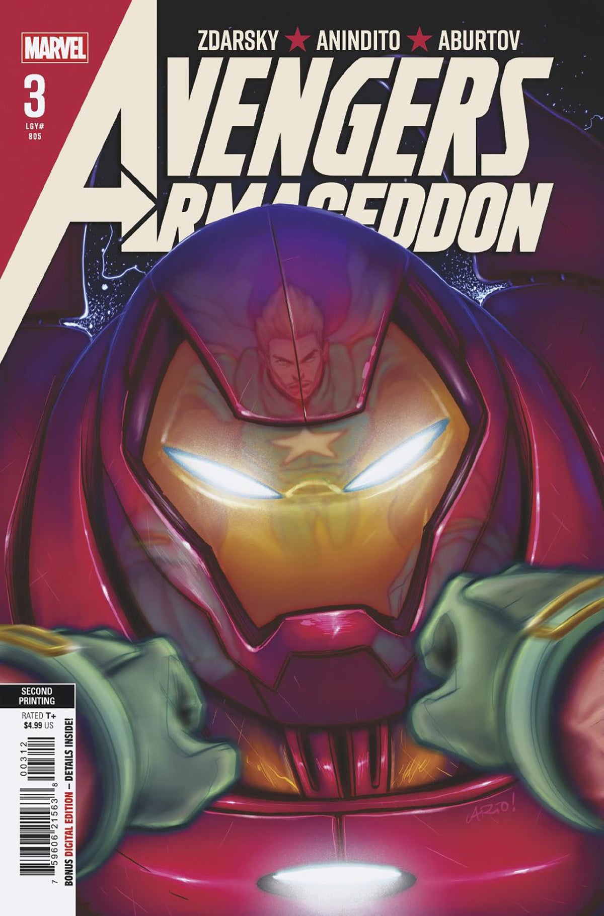 Avengers Armageddon #3 Ario Anindito 2nd Printing Variant