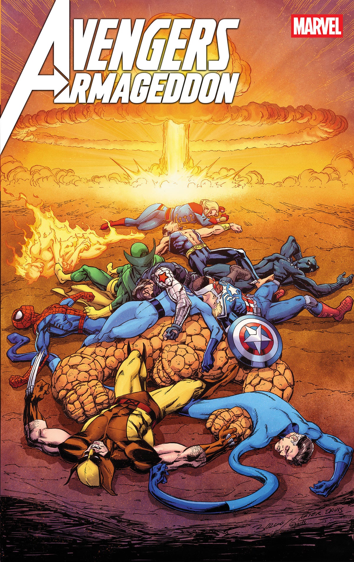 Avengers Armageddon #5 Mark Bagley 25 Copy Variant