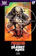 Predator vs The Planet Of The Apes #1 Chris Campana Movie Poster Homage Variant