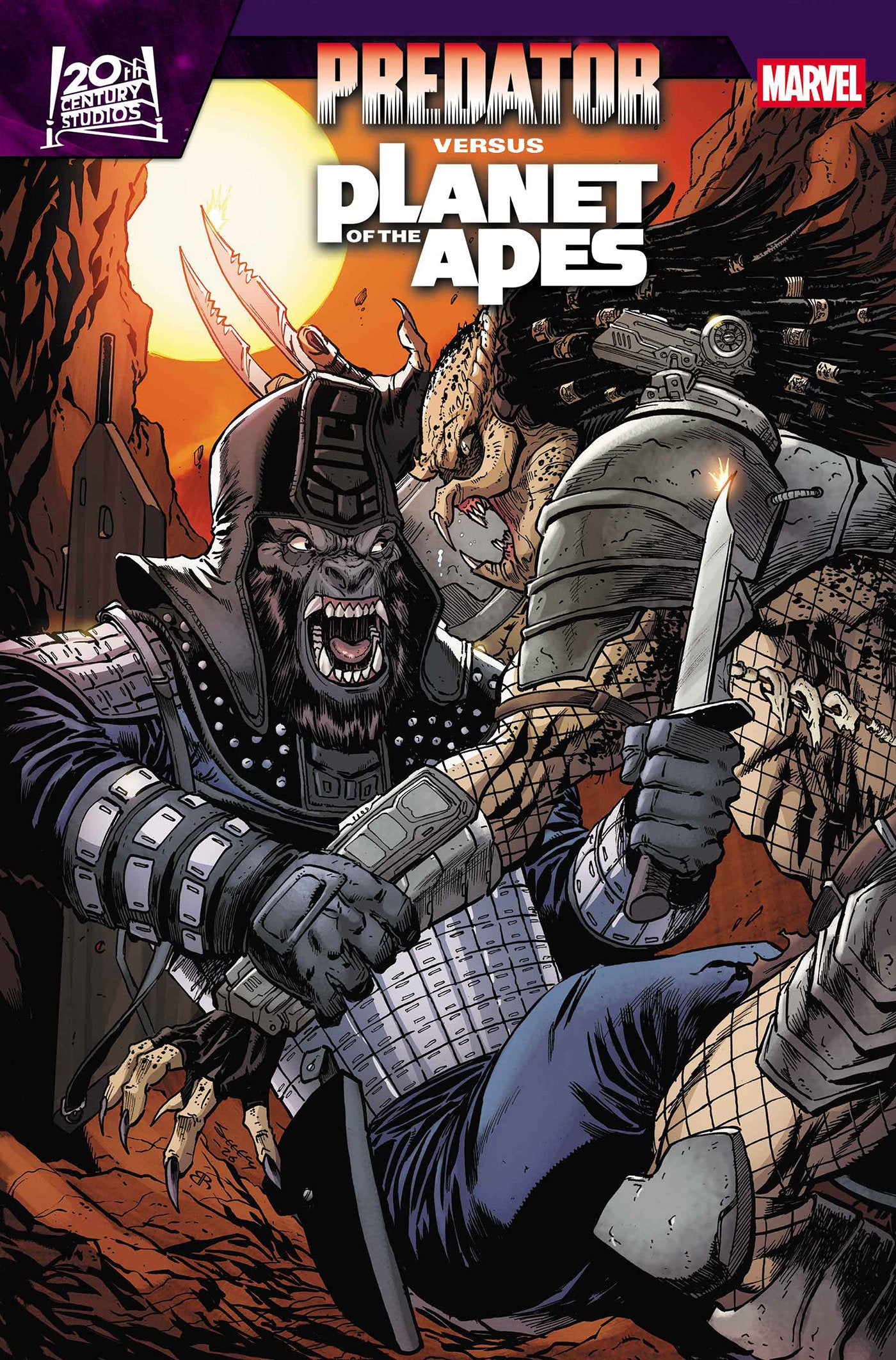 Predator vs The Planet Of The Apes #1 Tim Seeley Variant