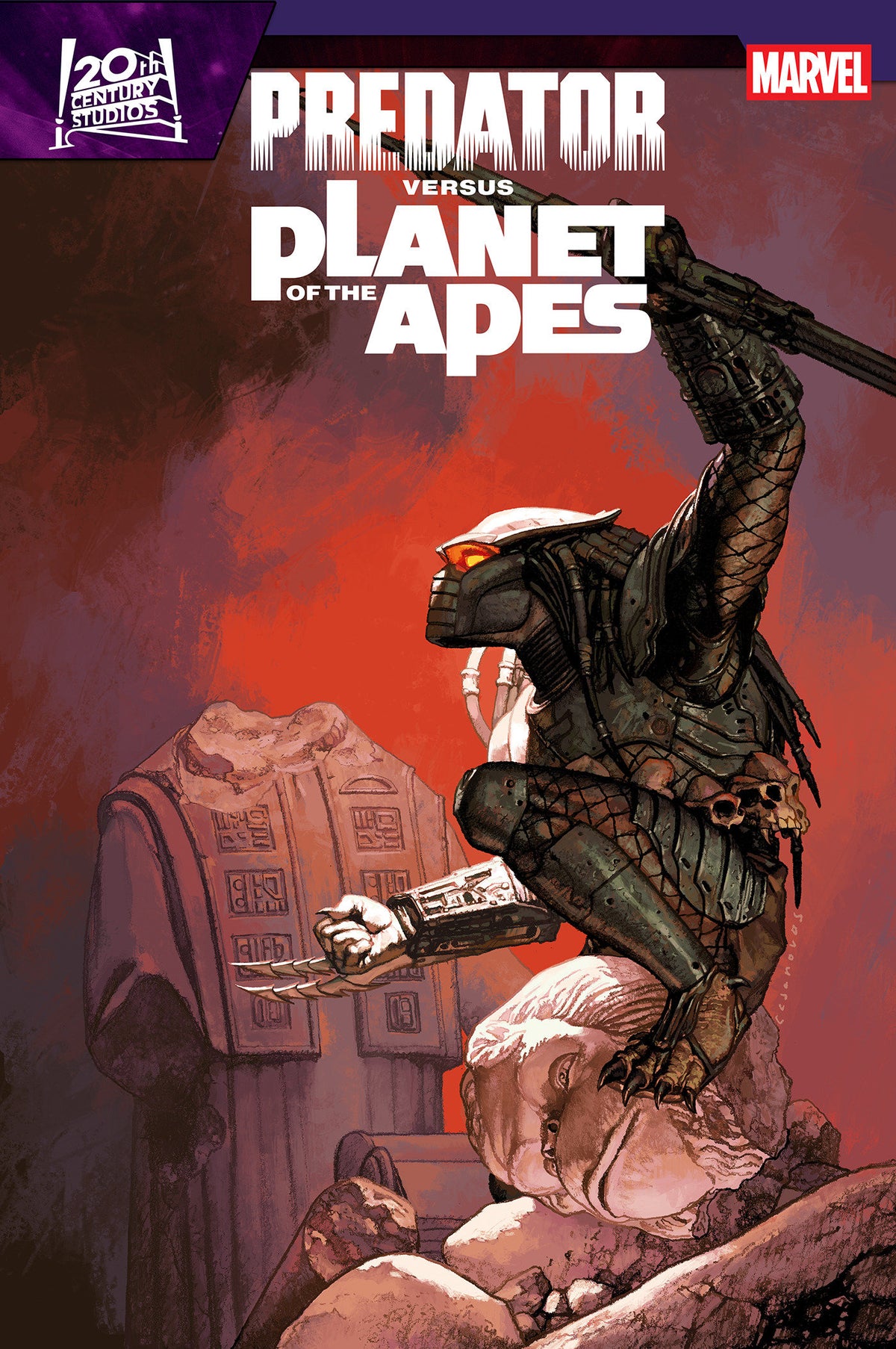 Predator vs Planet Of The Apes #3 Josemaria Casanovas Variant