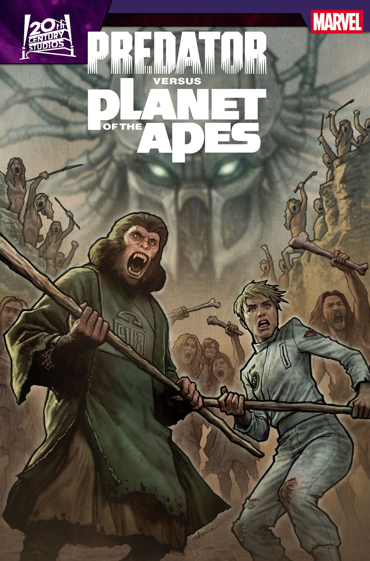 Predator vs Planet Of The Apes #4