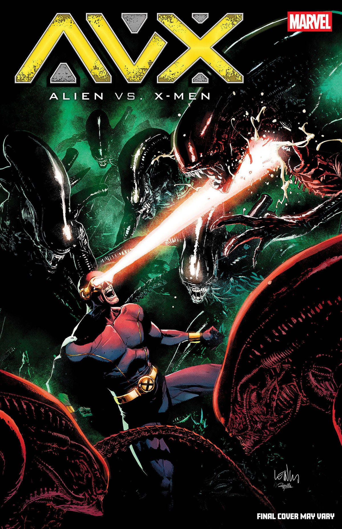 Alien vs X-Men #1 Leinil Yu Variant