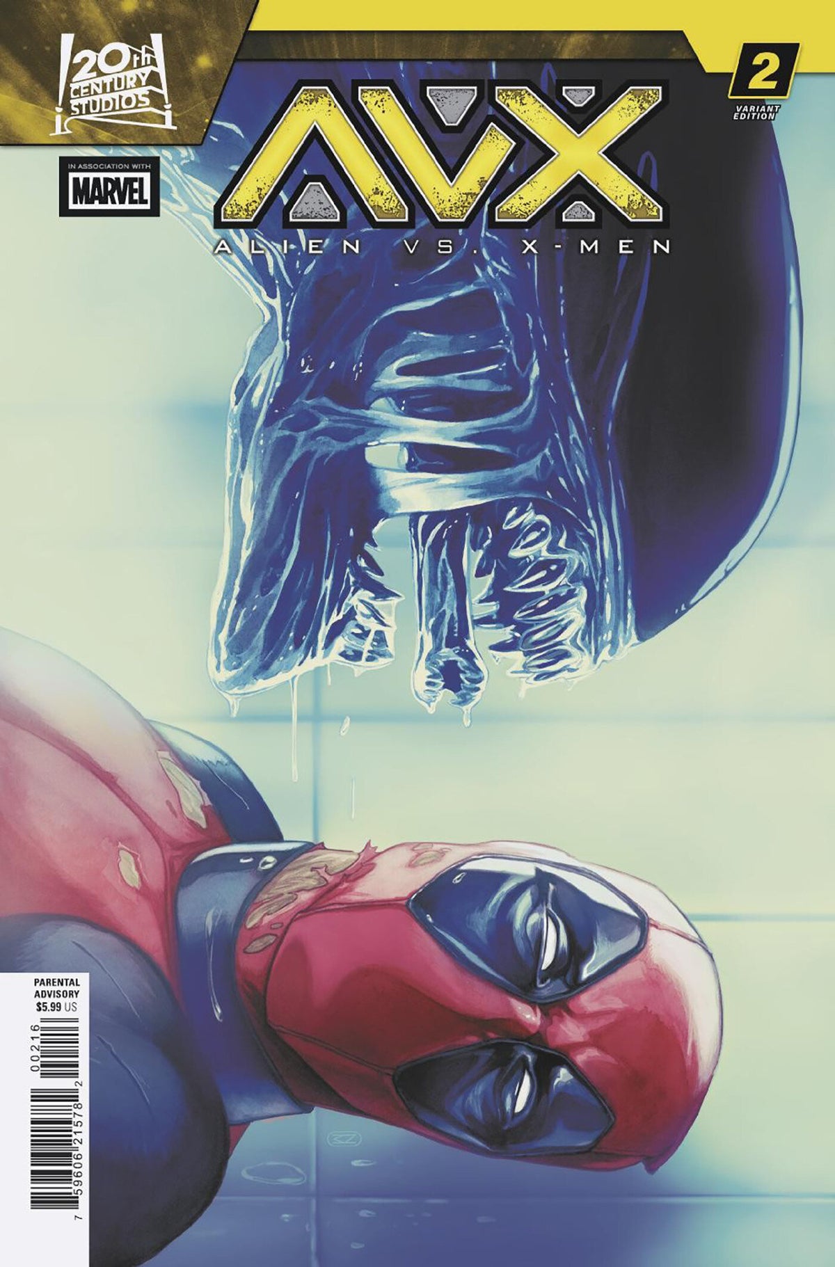Alien vs X-Men #2 Nimit Malavia 25 Copy Variant