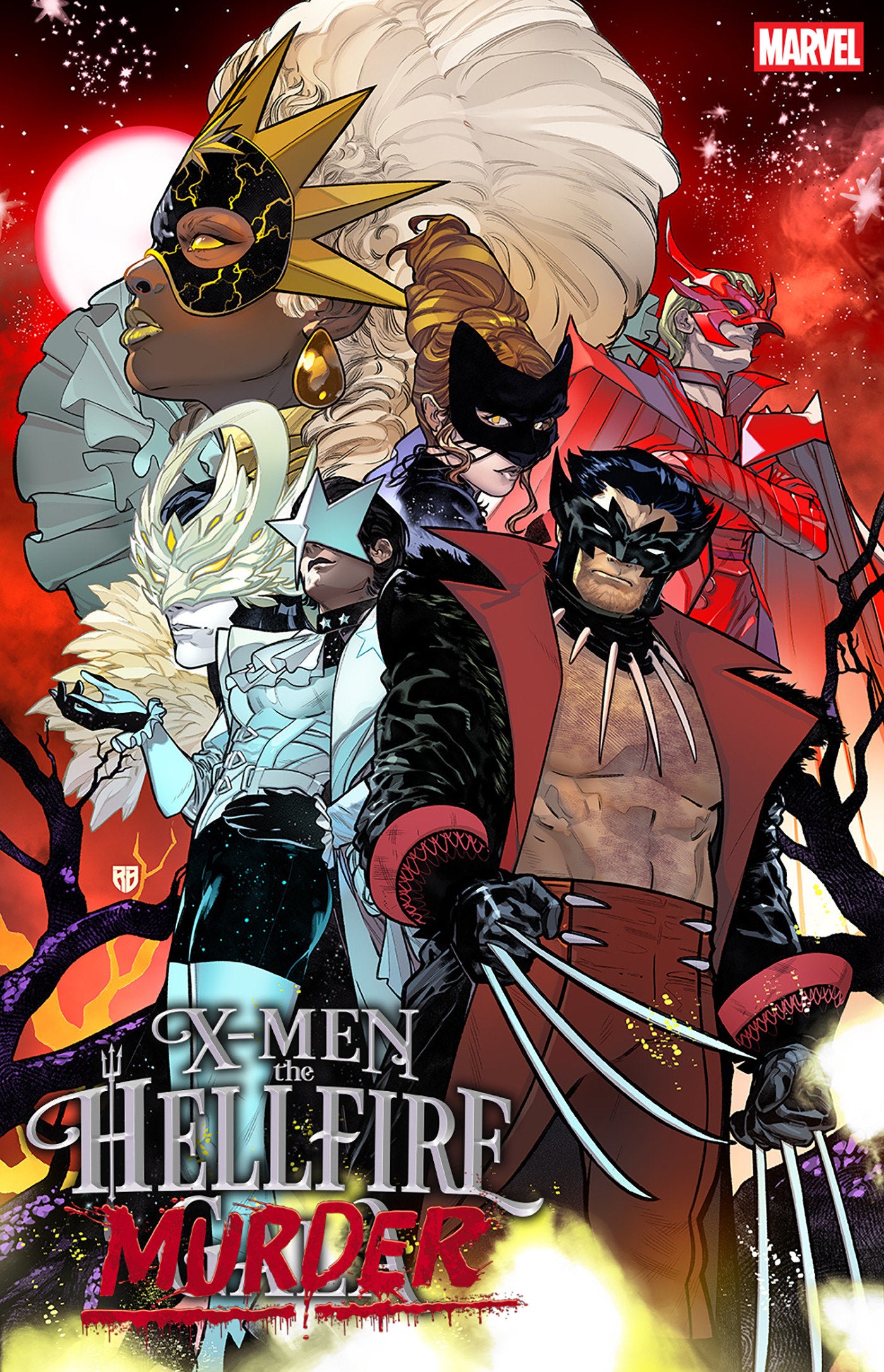 X-Men Hellfire Murder #1 R.B. Silva Variant